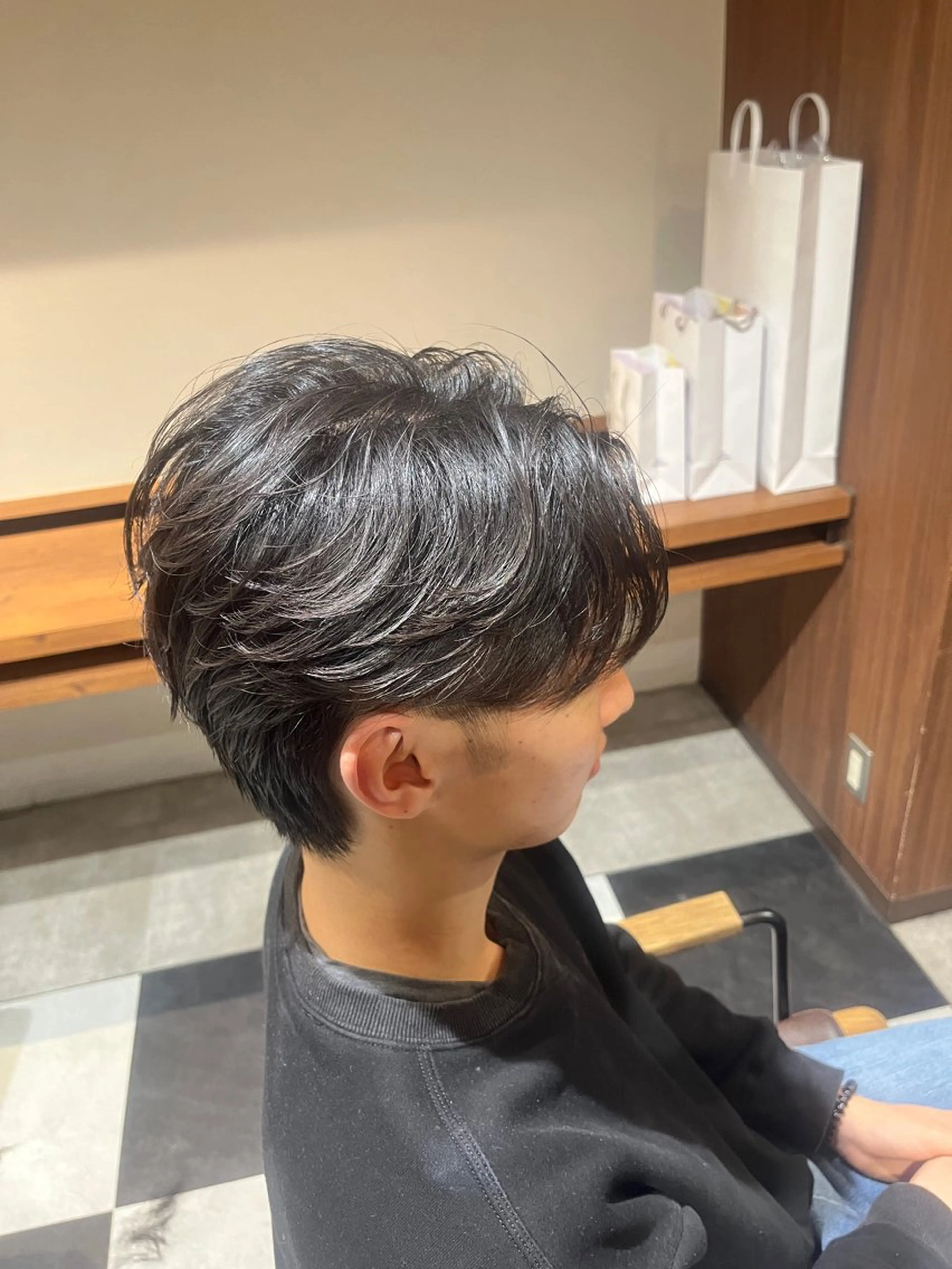 ショート パーマ メンズ カット パーマ 🎧メンズパーマ特化 /RUI🎧のヘアスタイル