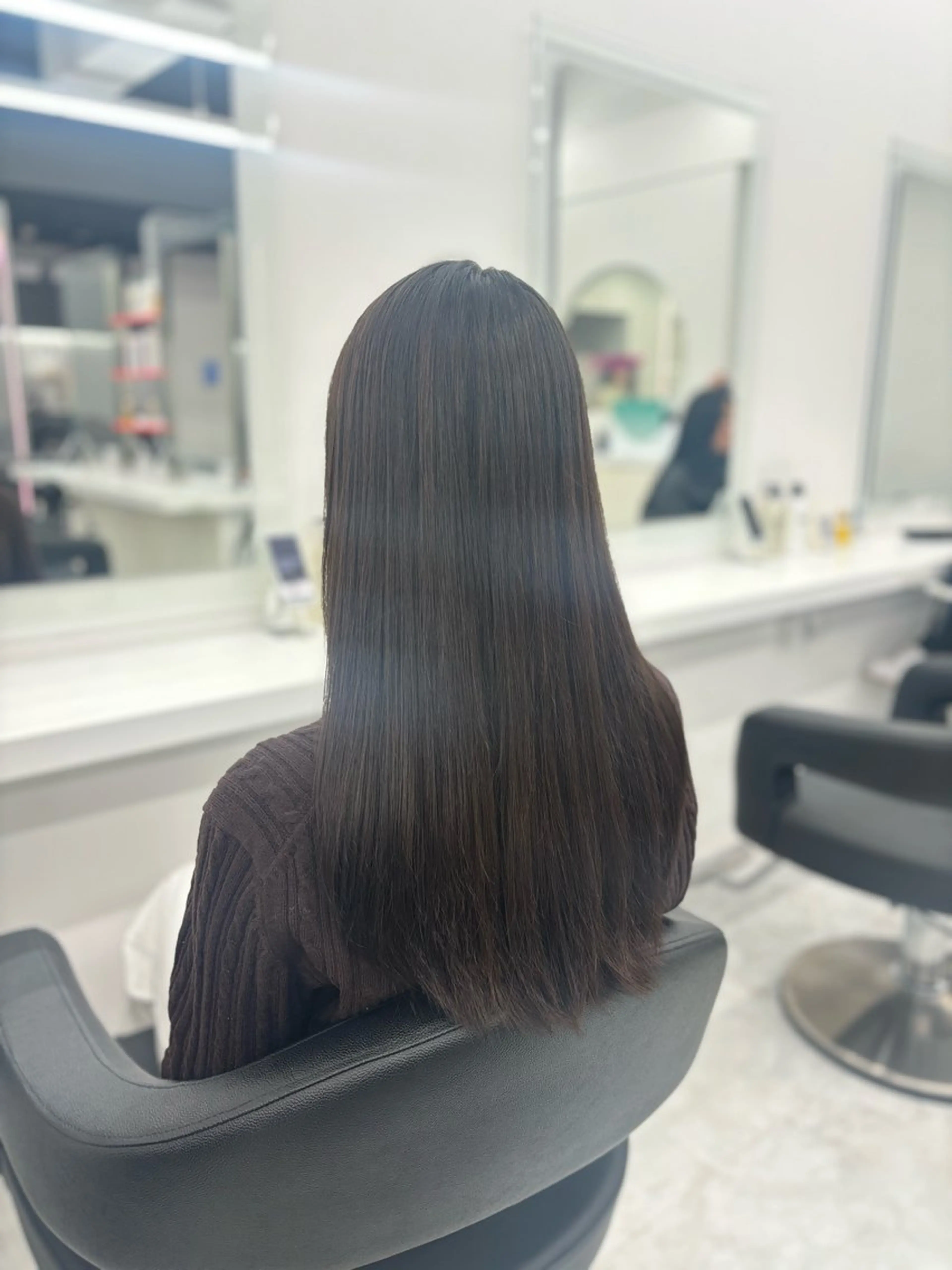 セミロング カラー ヘアカラー トリートメント 🤍レイヤー/顔周り /hirari🤍のヘアスタイル