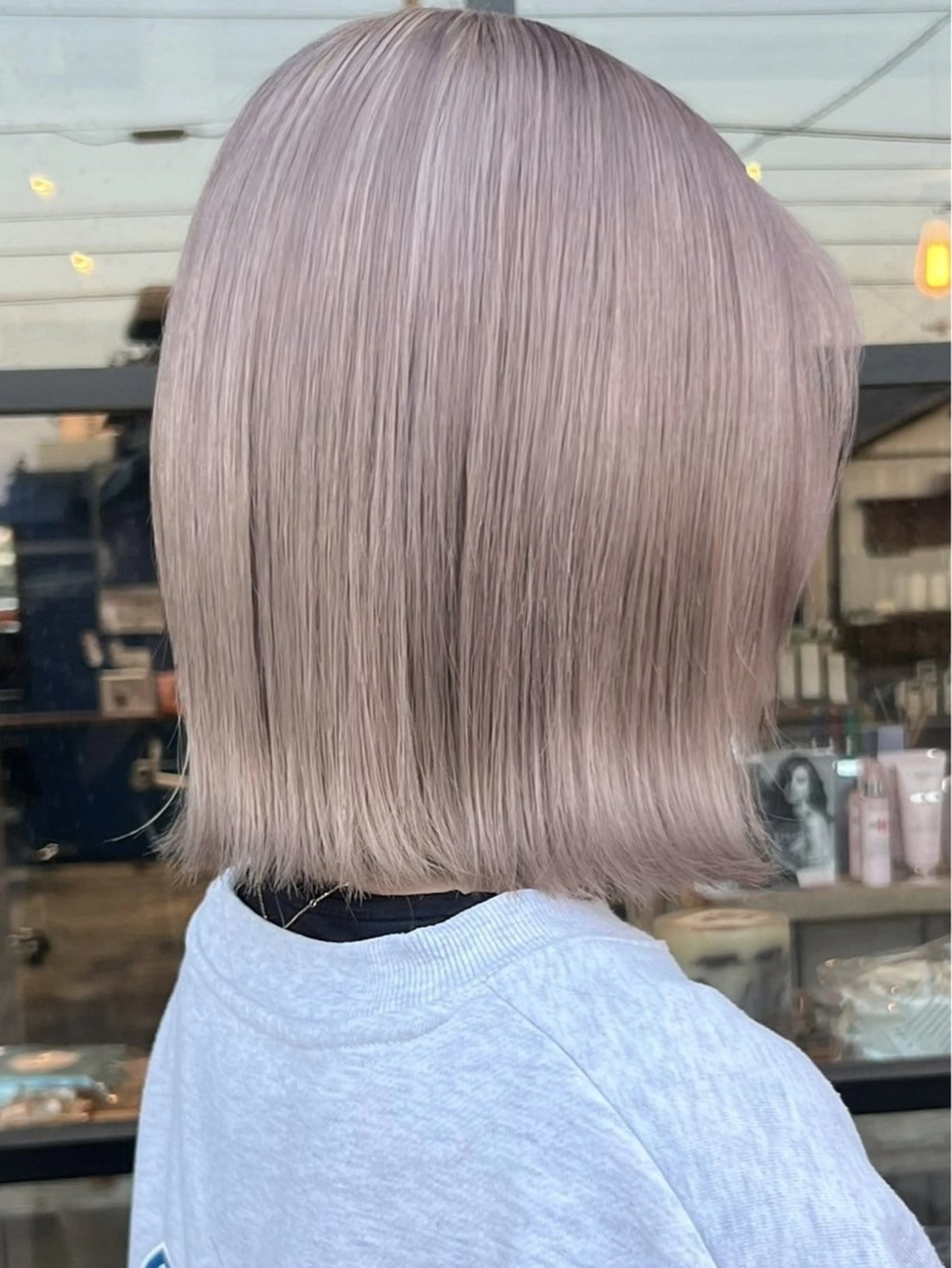 ショート カラー 岸下 理緒のヘアスタイル