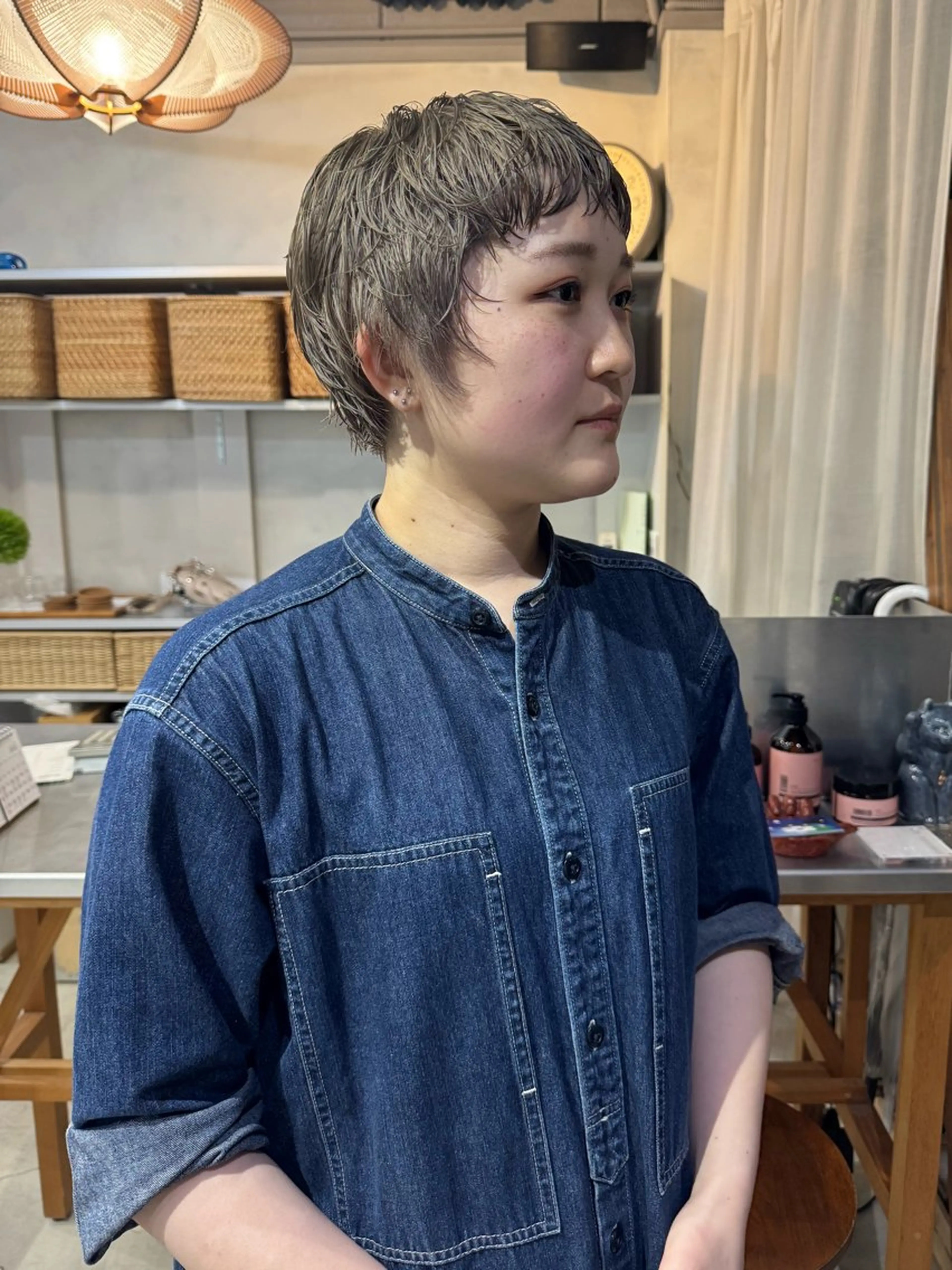 ショート 薮 夏帆のヘアスタイル