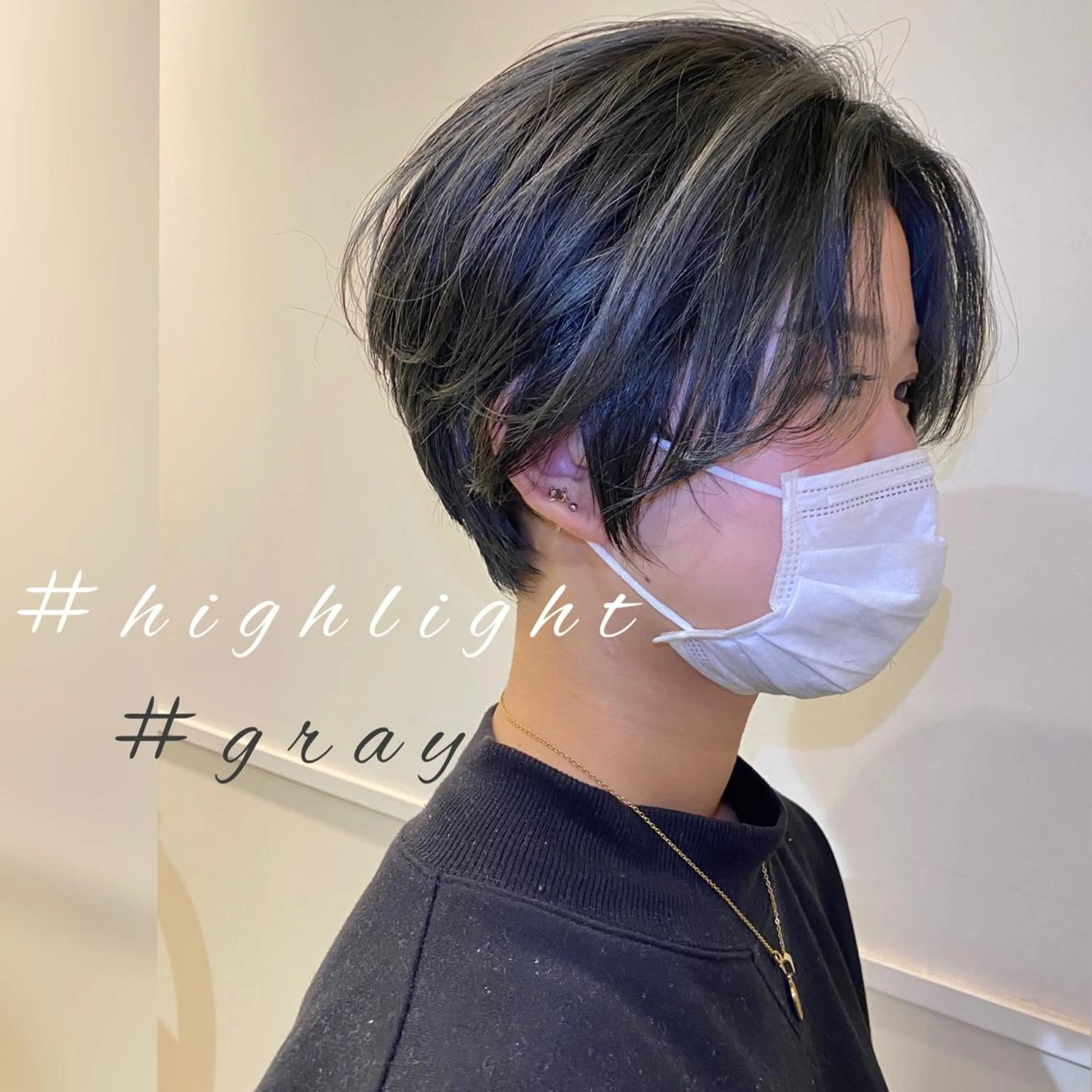 ショート カラー Dxxxx III所属・女性目線の大人 メンズ*Ayakaのヘアスタイル