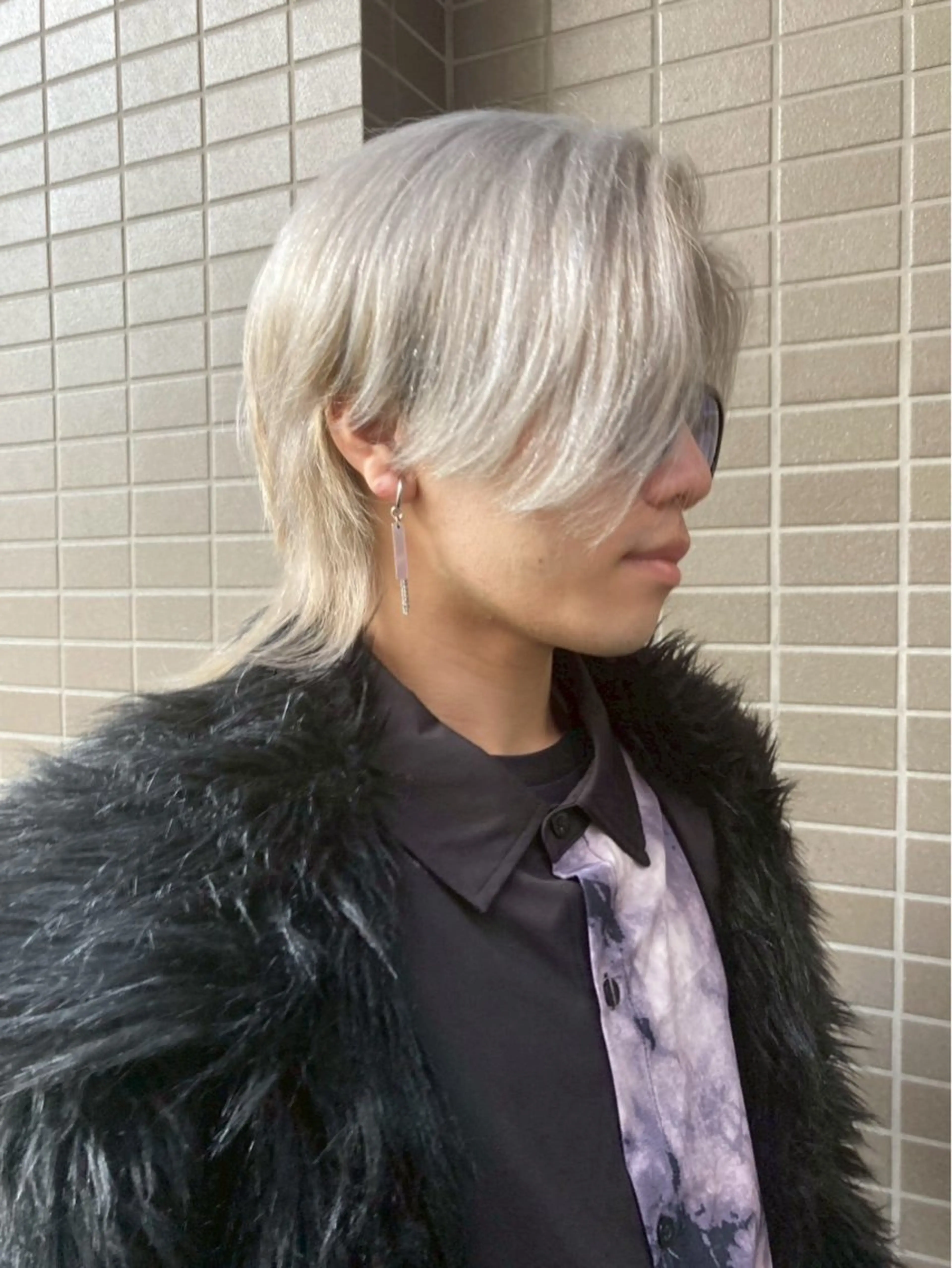 ミディアム メンズ スタイリスト兼 アイリストyuikaのヘアスタイル