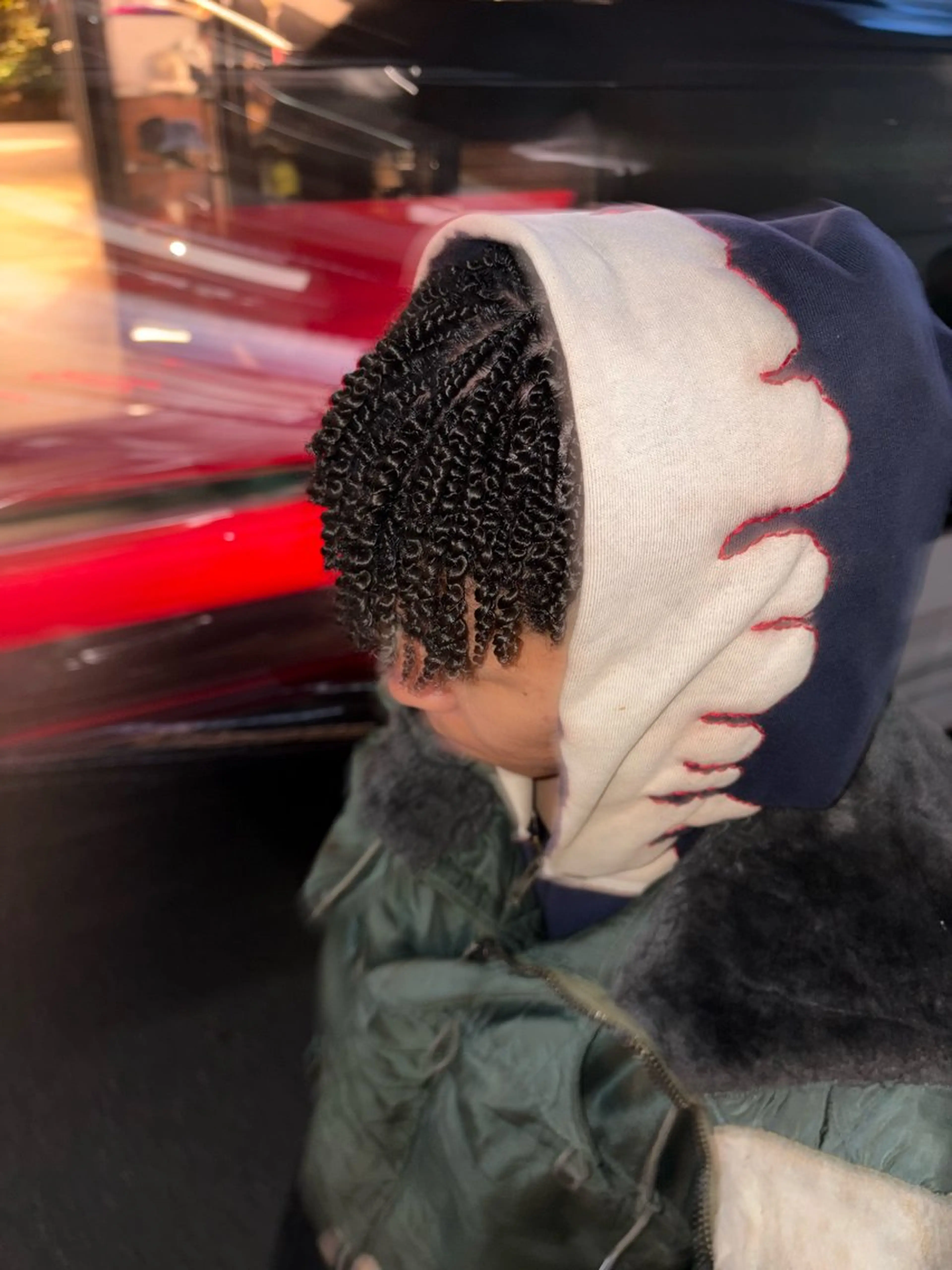 針金パーマの写真