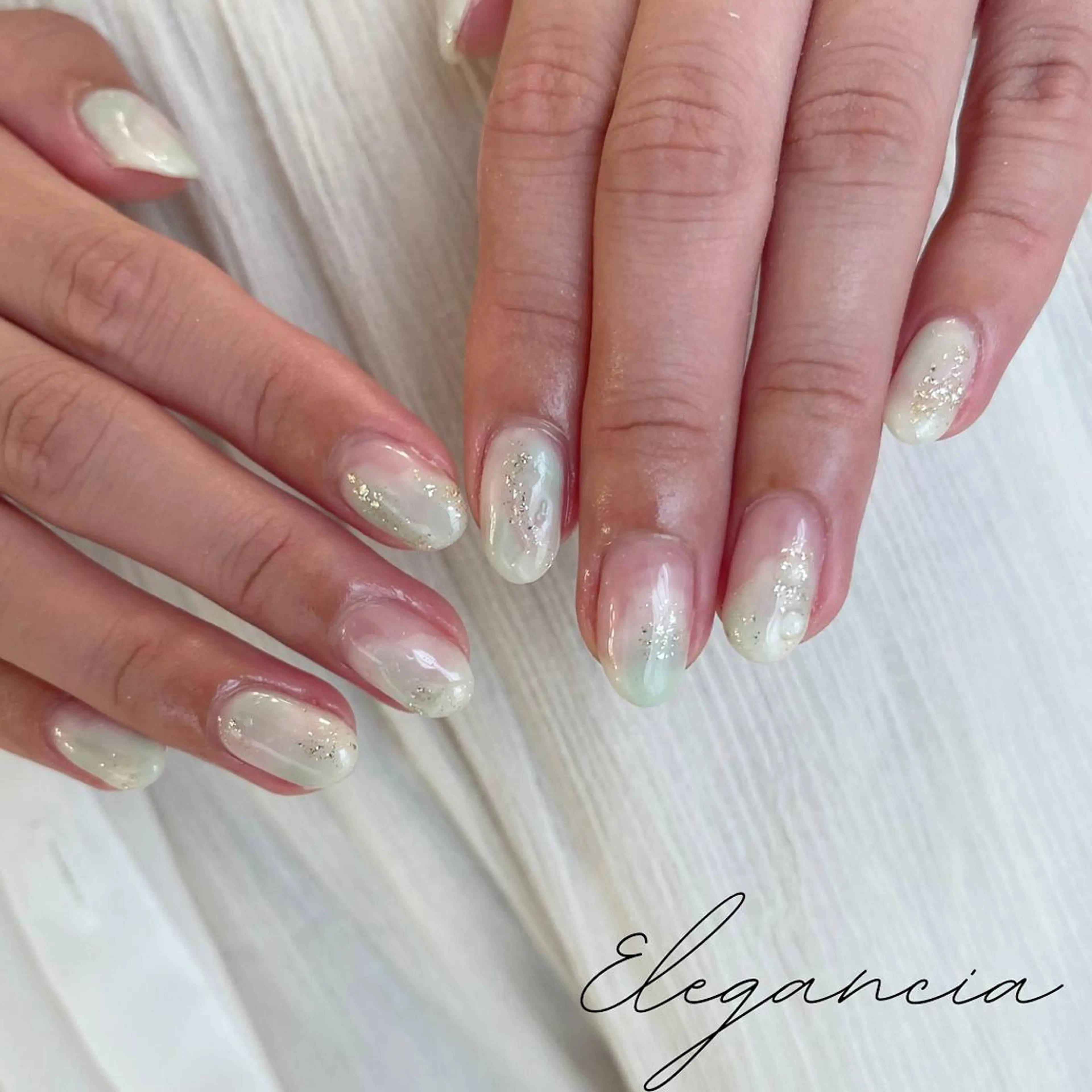 カラー ネイル ハンドネイル Elegancia. Hiromiのネイルデザイン