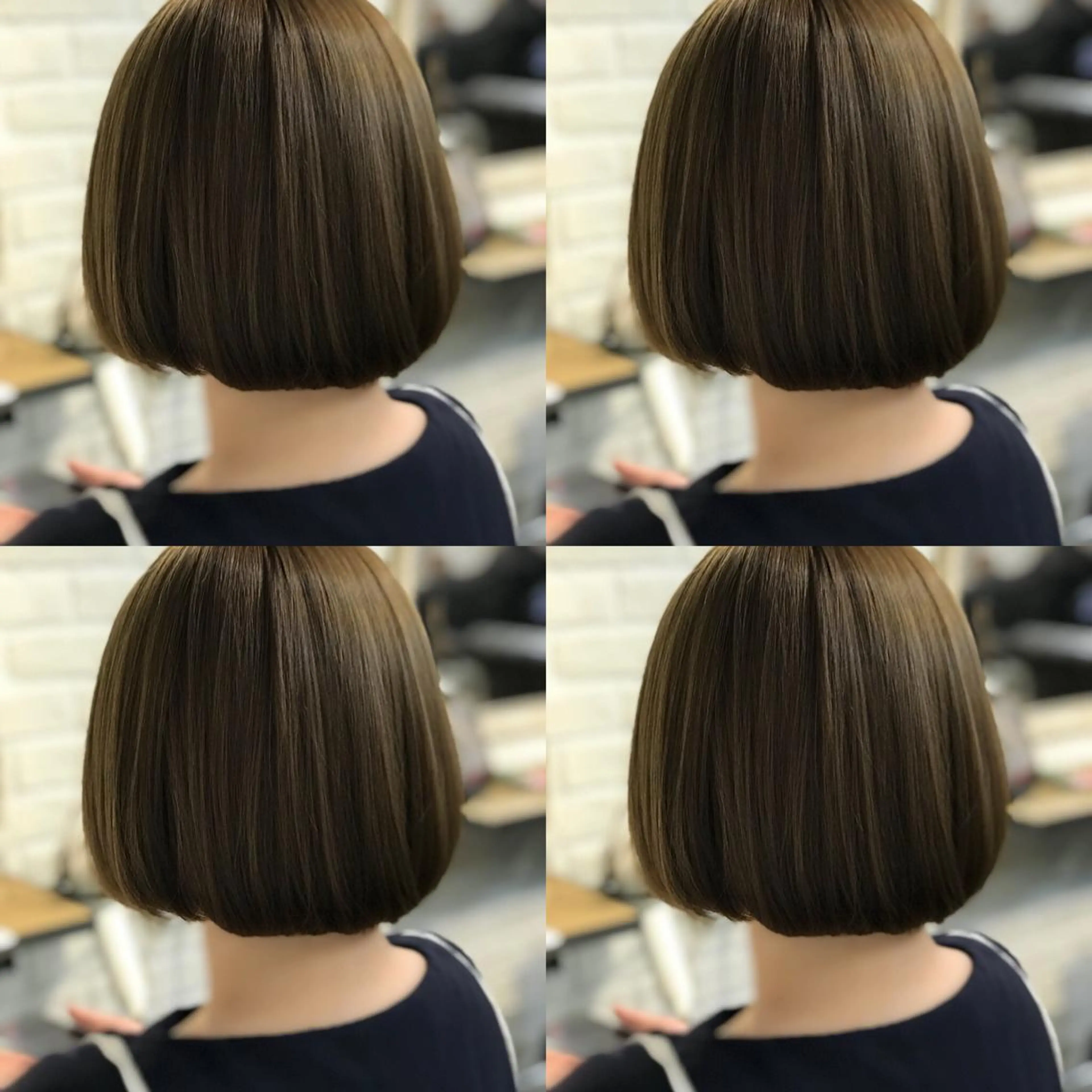 ショート カラー 髪質改善ayame 横山諒のヘアスタイル