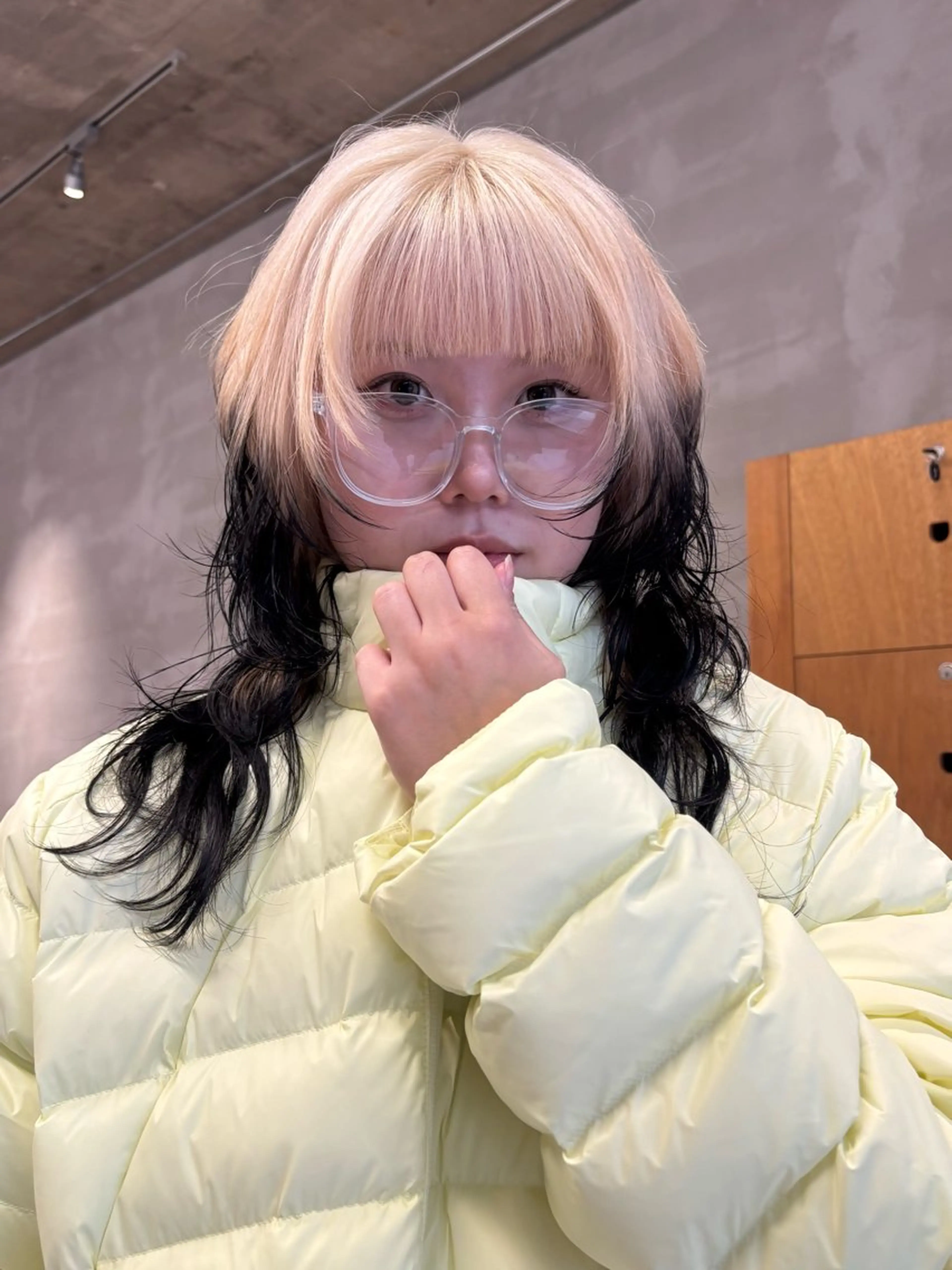 カラー ヘアカラー トリートメント wewe: momoeのヘアスタイル