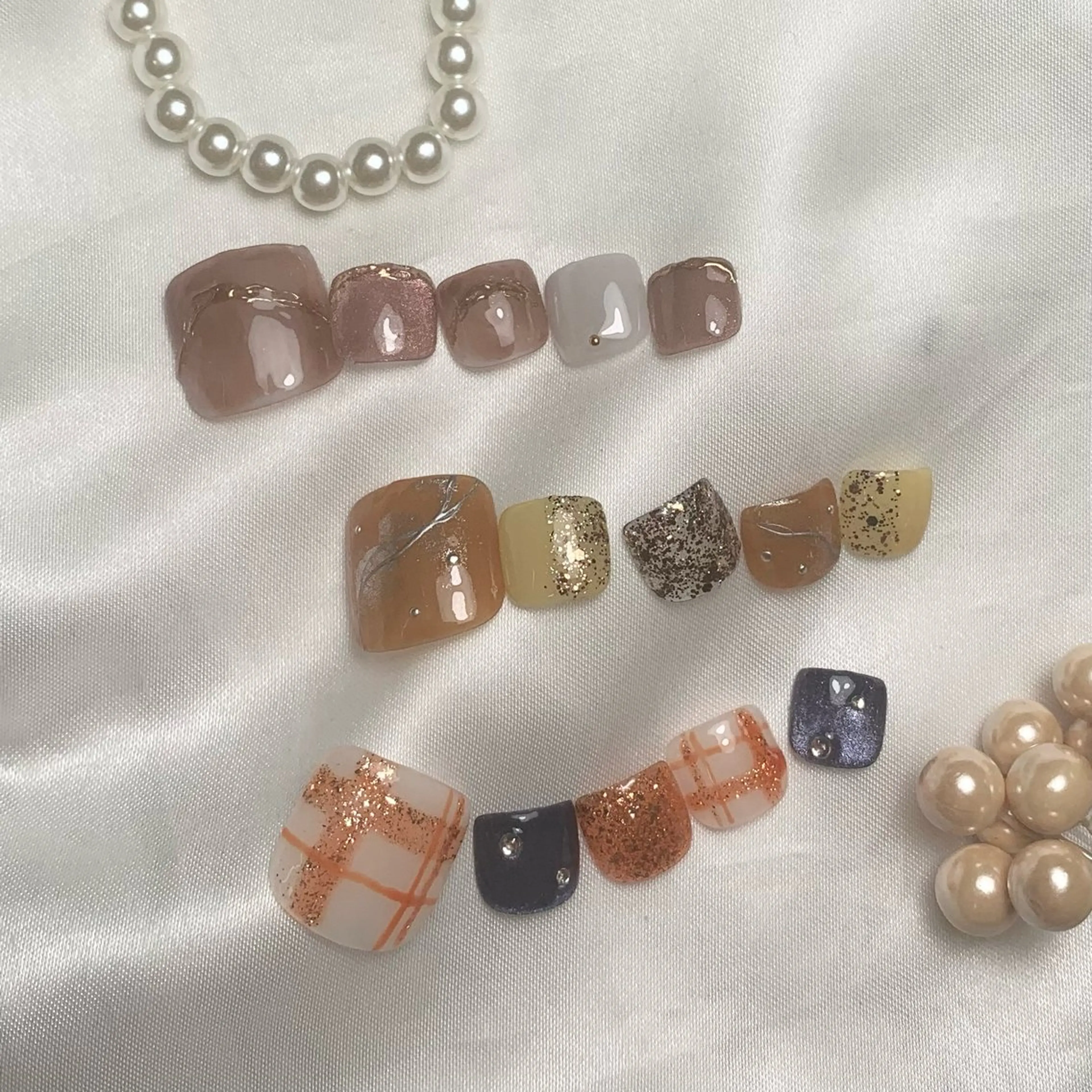 フット👣定額Trendコース🦭  【ジェルオフあり無料・甘皮ケア無料】の写真