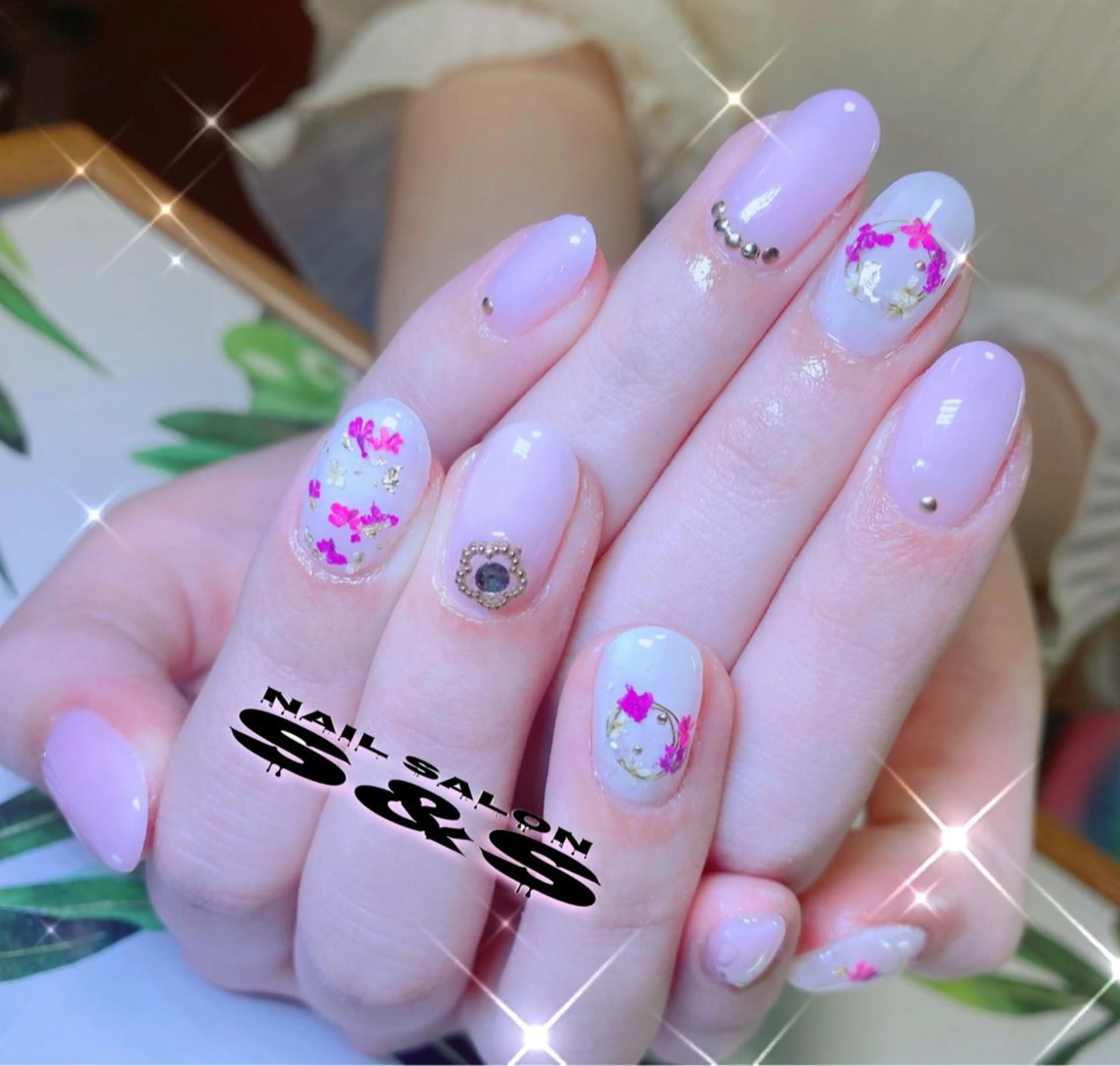 ネイル 長さ出し メンズネイル 持ち込み スカルプネイル S&S 村田小百合のネイルデザイン