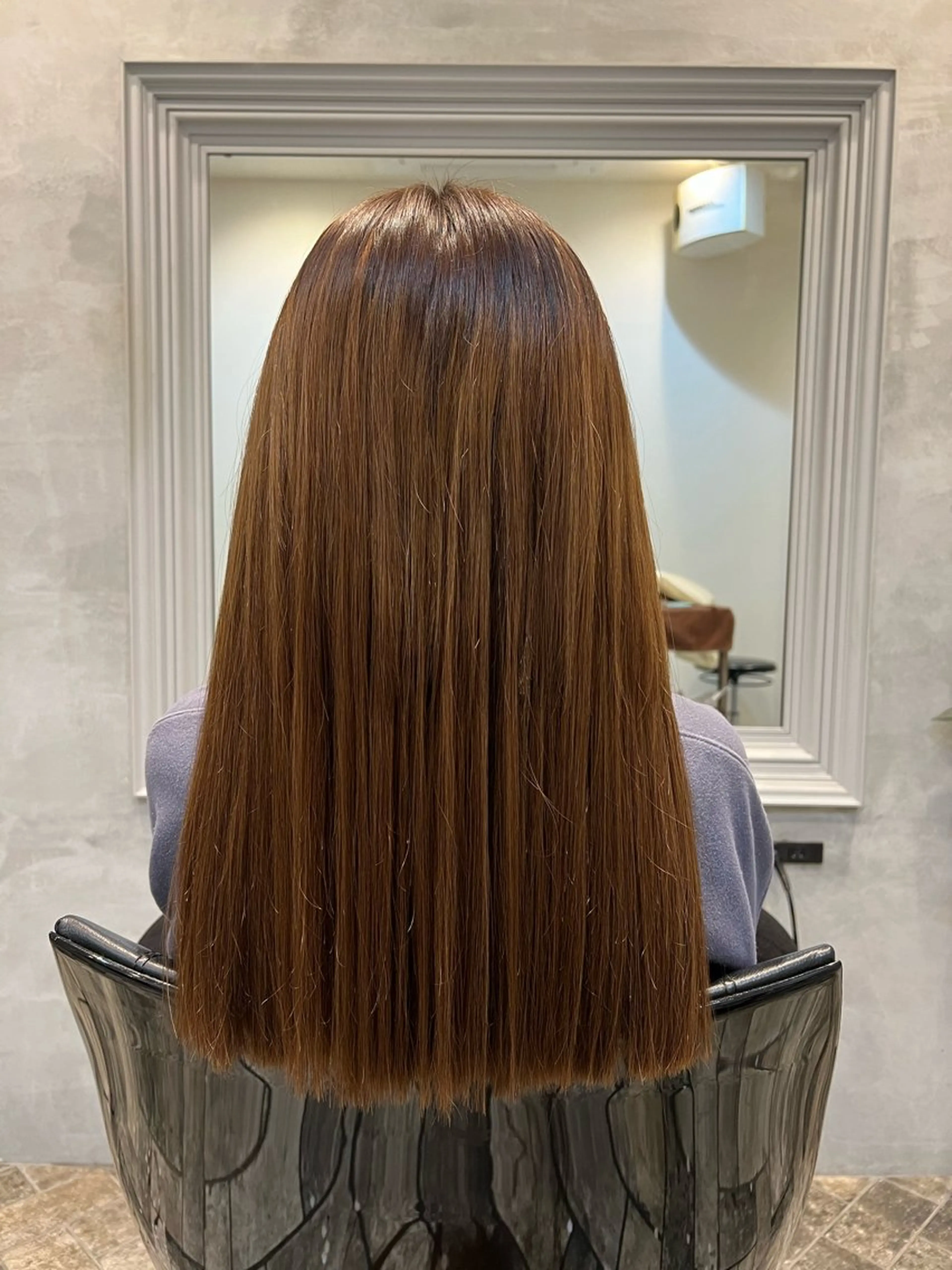 ラグノ所属・岩間 美穂のヘアスタイル