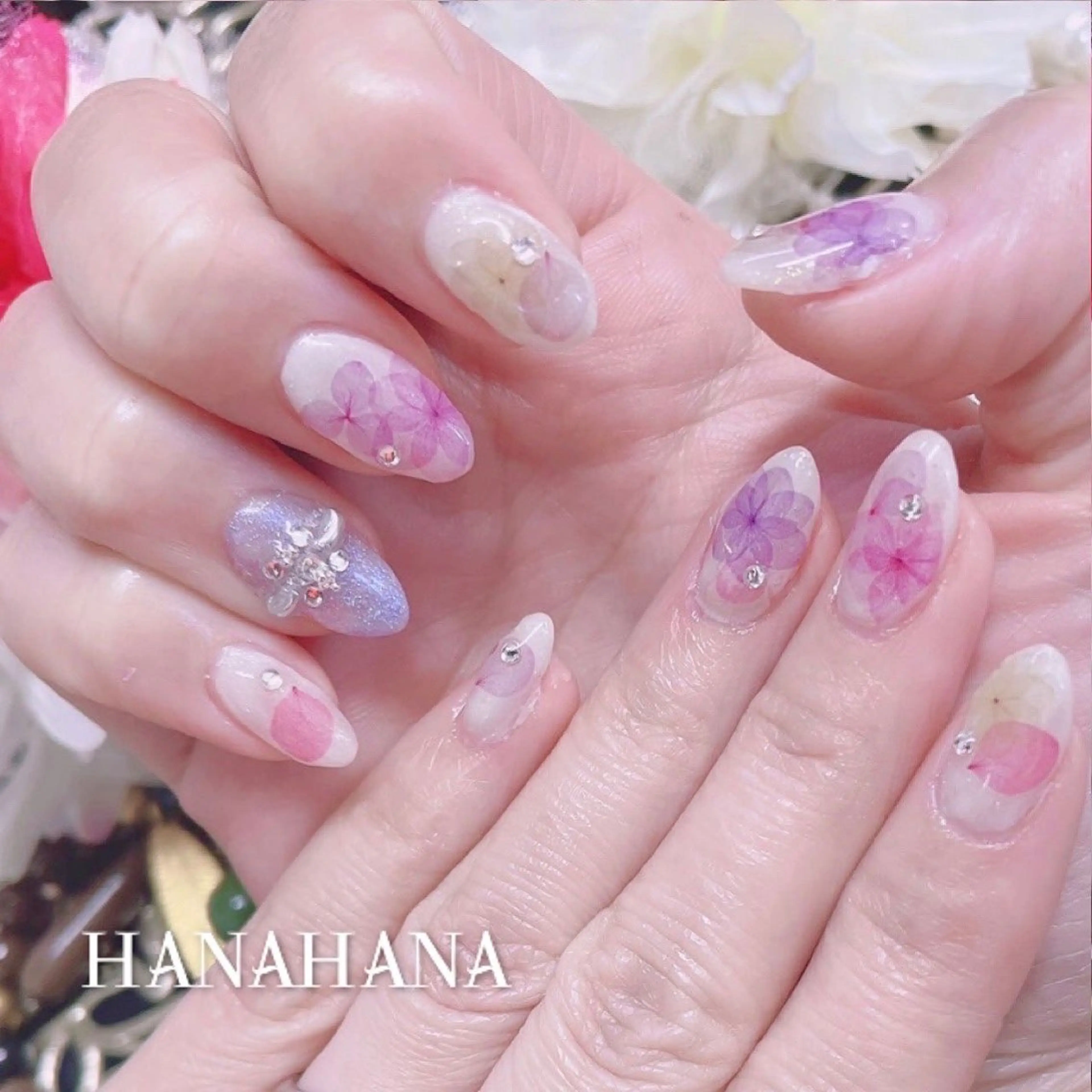 ネイル ジェルネイル HANAHANAのネイルデザイン