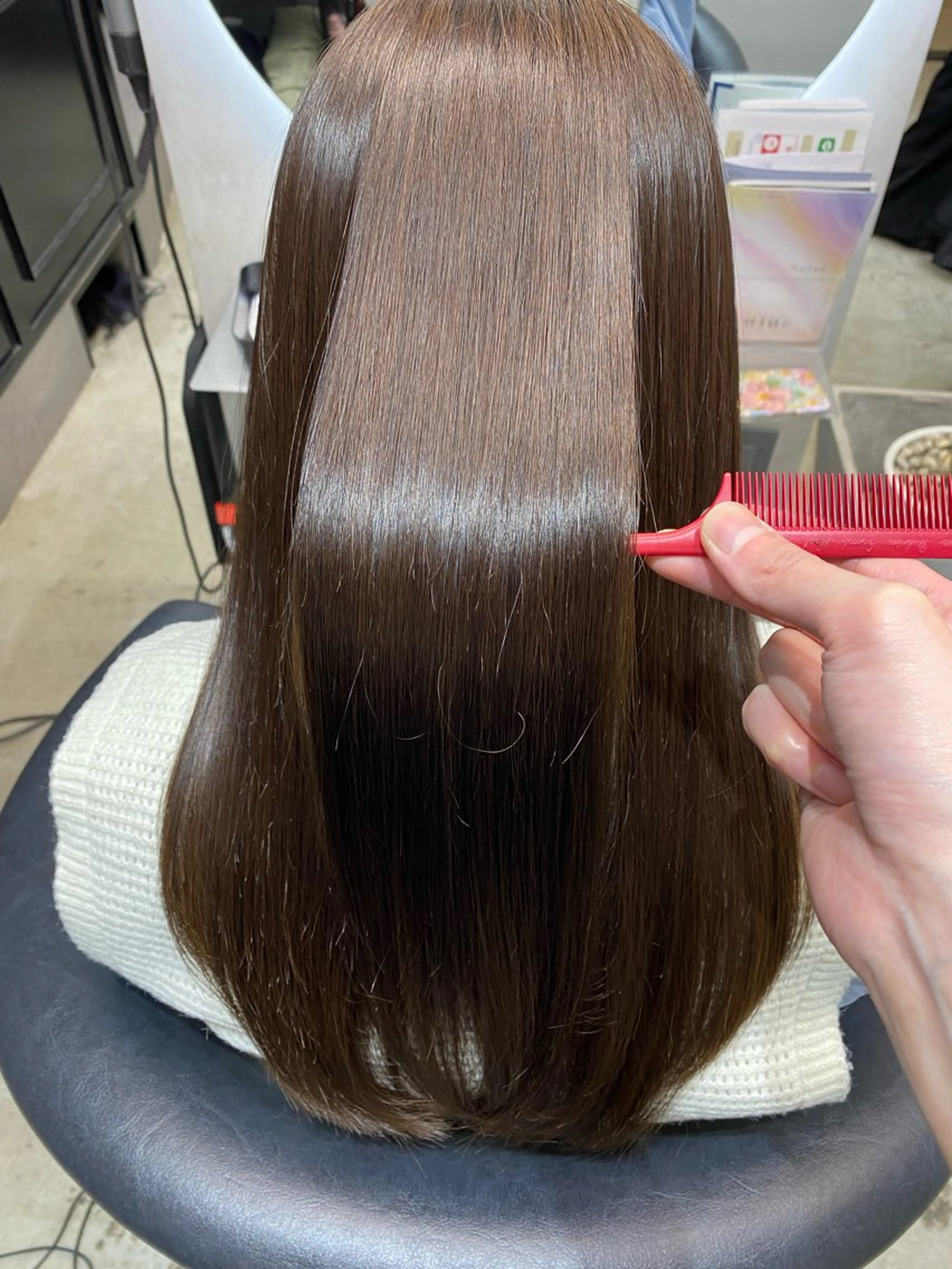 ロング カラー 髪質改善 トリートメント カット ヘアカラー トリートメント レイヤー×髪質改善✨ 渋谷/佐藤侑哉のヘアスタイル