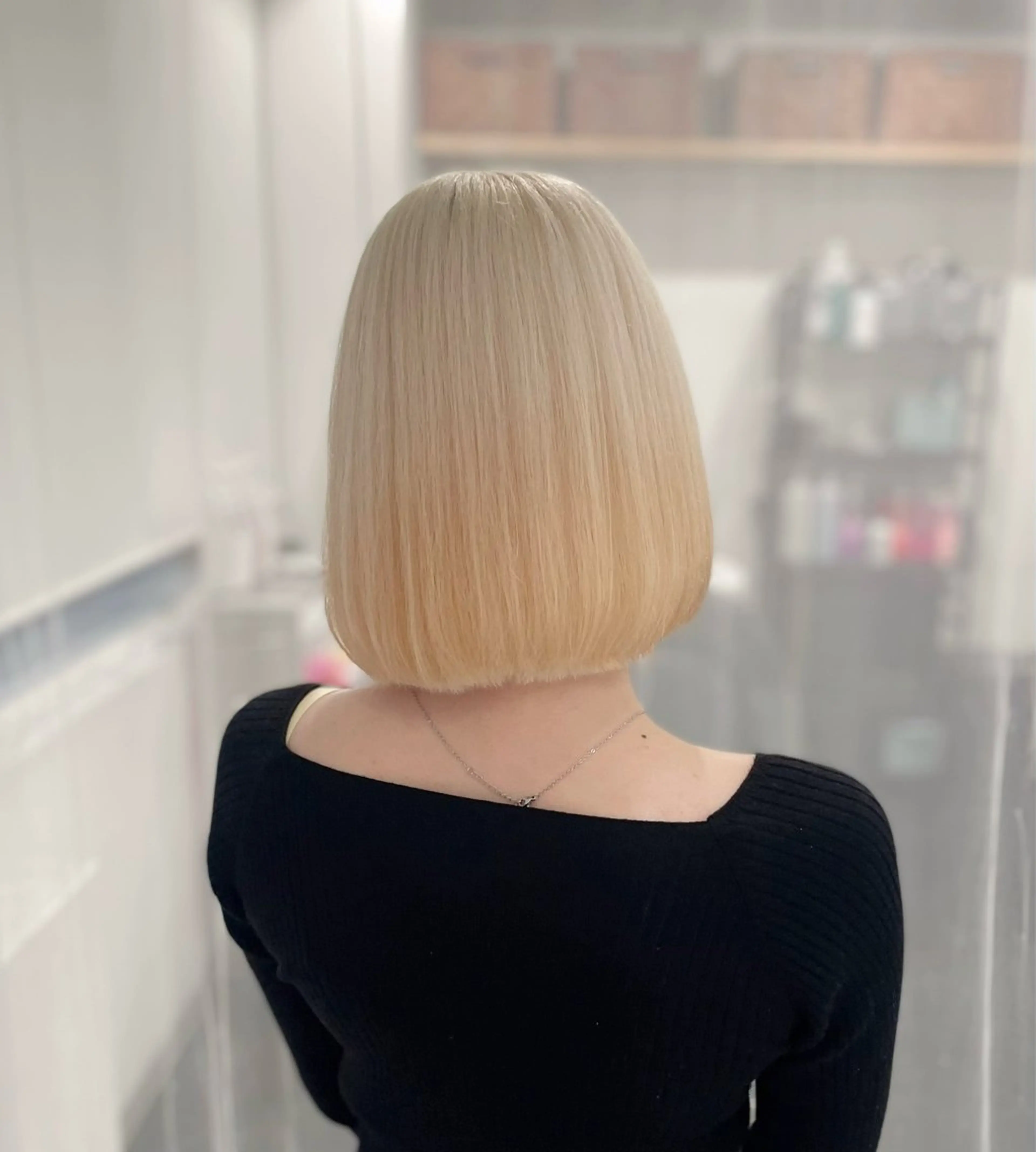 ミディアム カラー カット ヘアカラー トリートメント GaKu/ハイトーン /ブリーチ/ブロンドのヘアスタイル