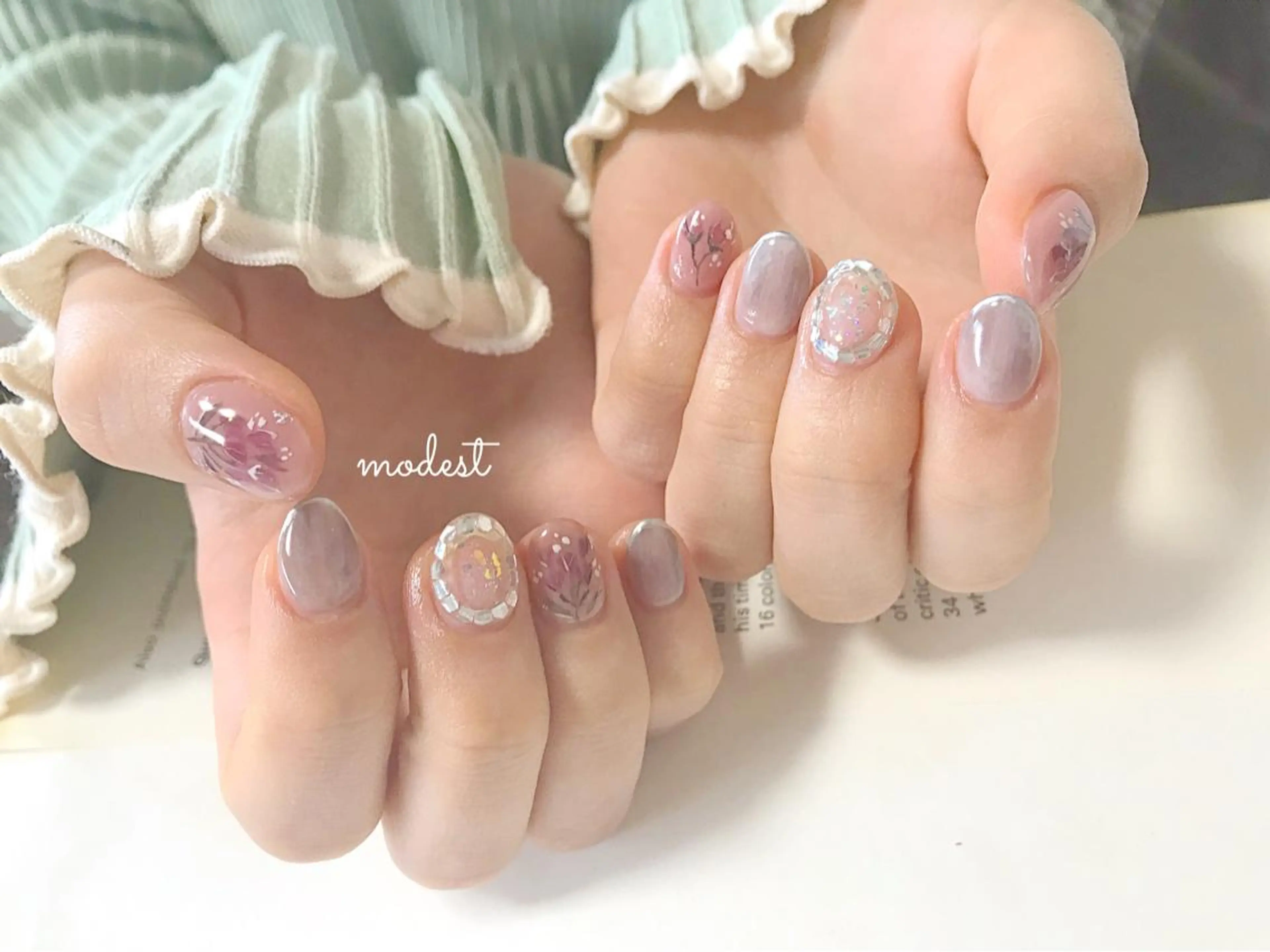 ネイル 久田 悠佳のネイルデザイン