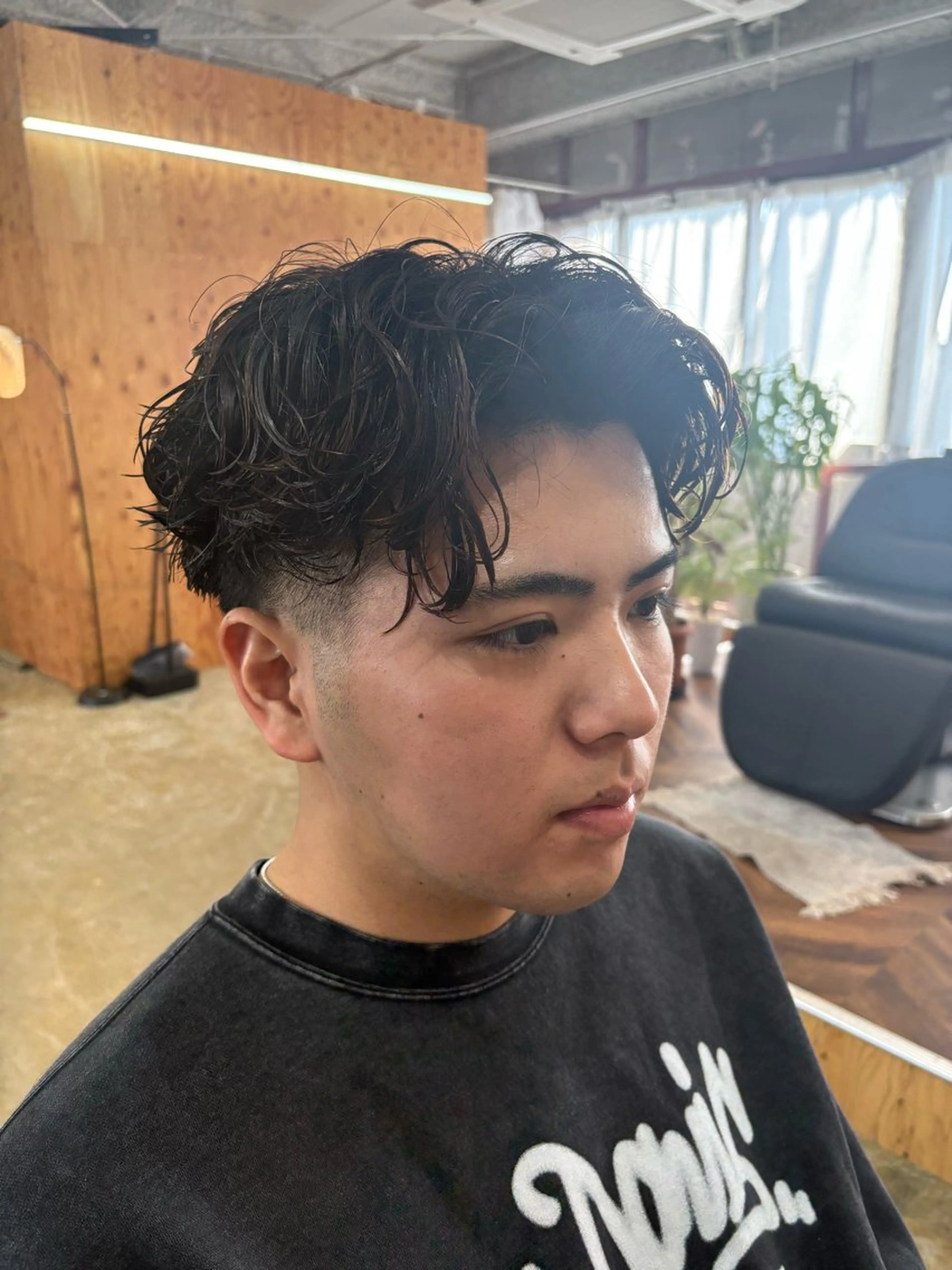 パーマ メンズ isi(イシ)所属・isi／門真／古川橋 EITOのヘアスタイル