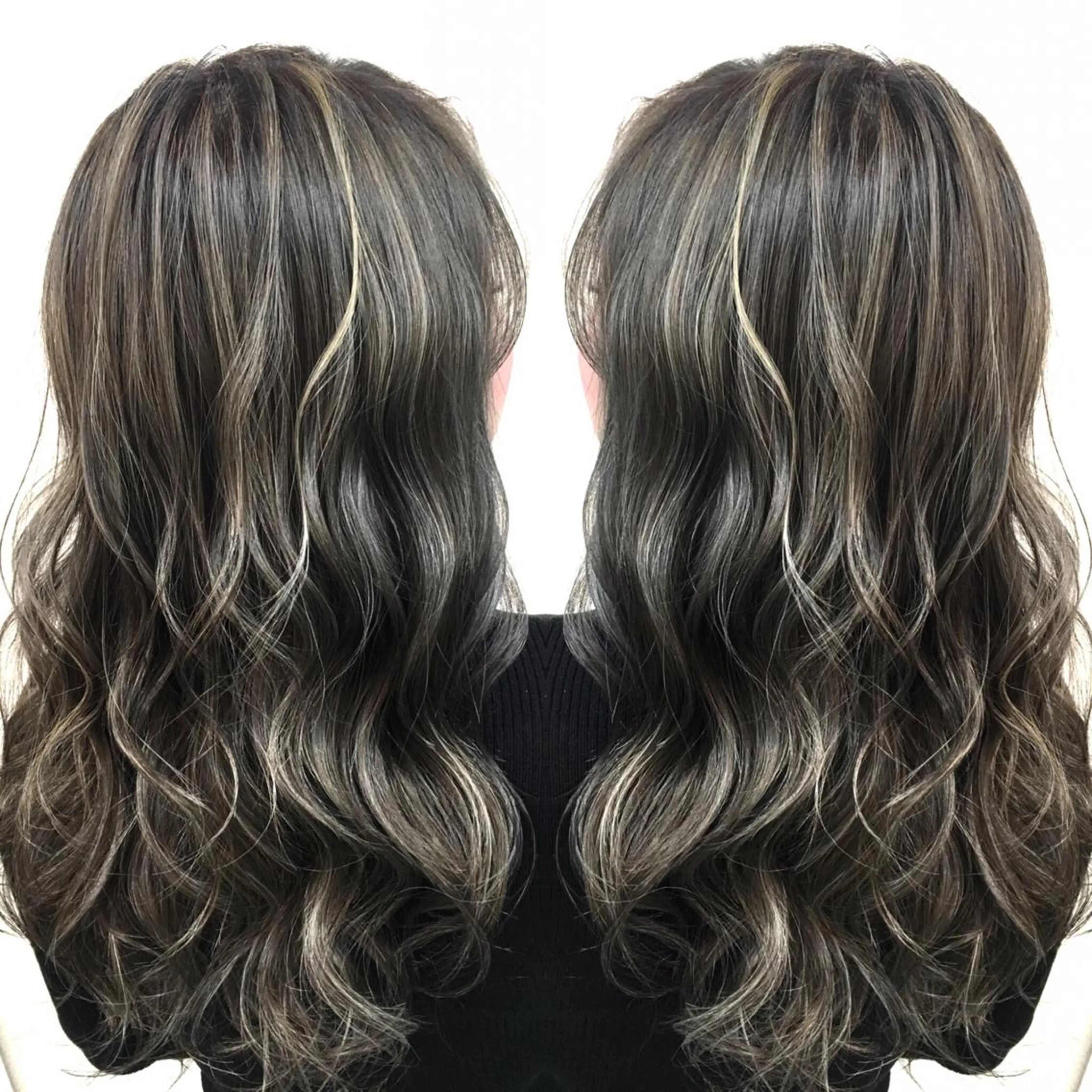 セミロング カラー ヘアカラー トリートメント 井上 一平のヘアスタイル