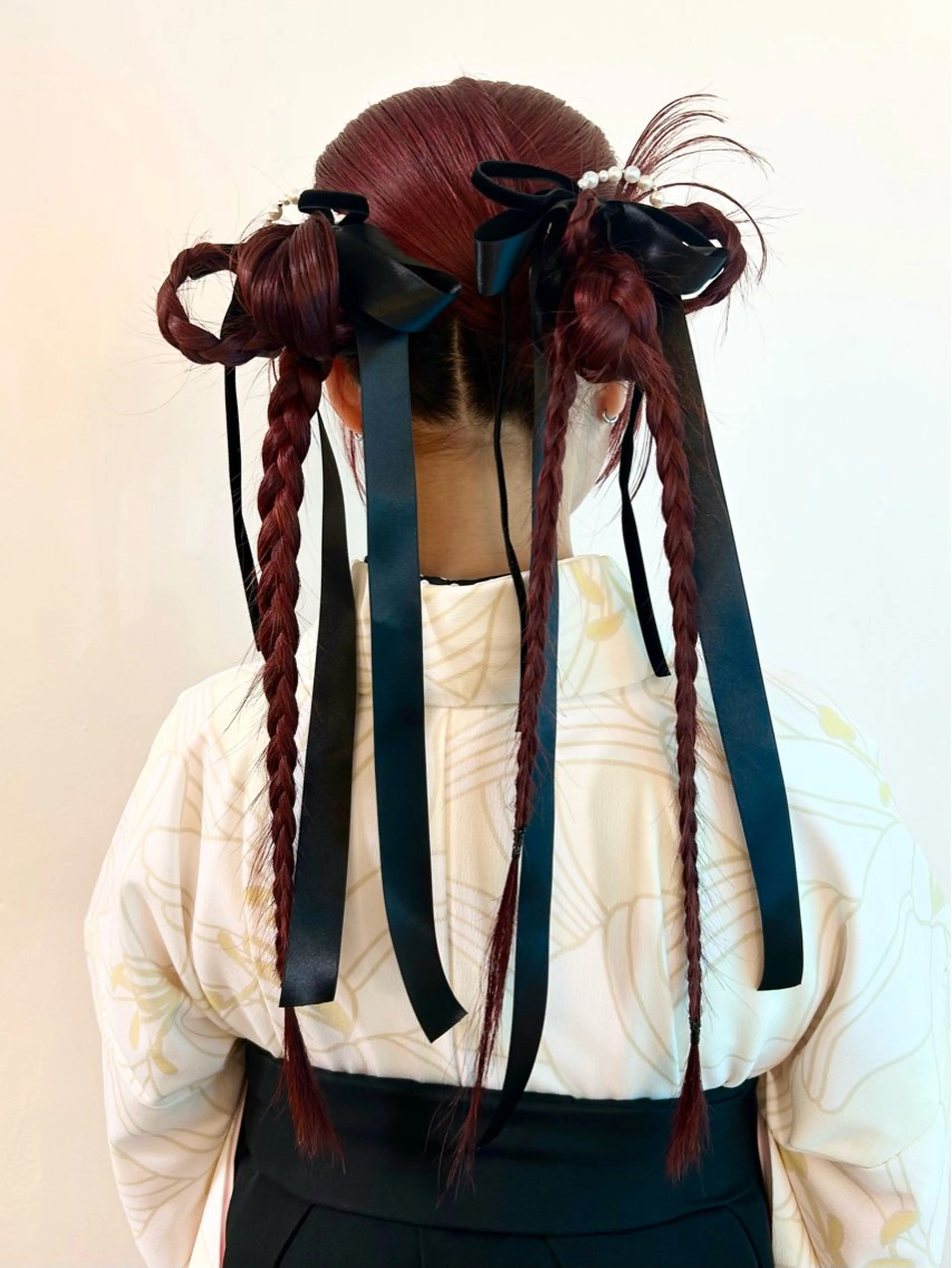 セミロング カラー ヘアカラー 🌟暖色系ハイトーン 🌟AIのヘアスタイル