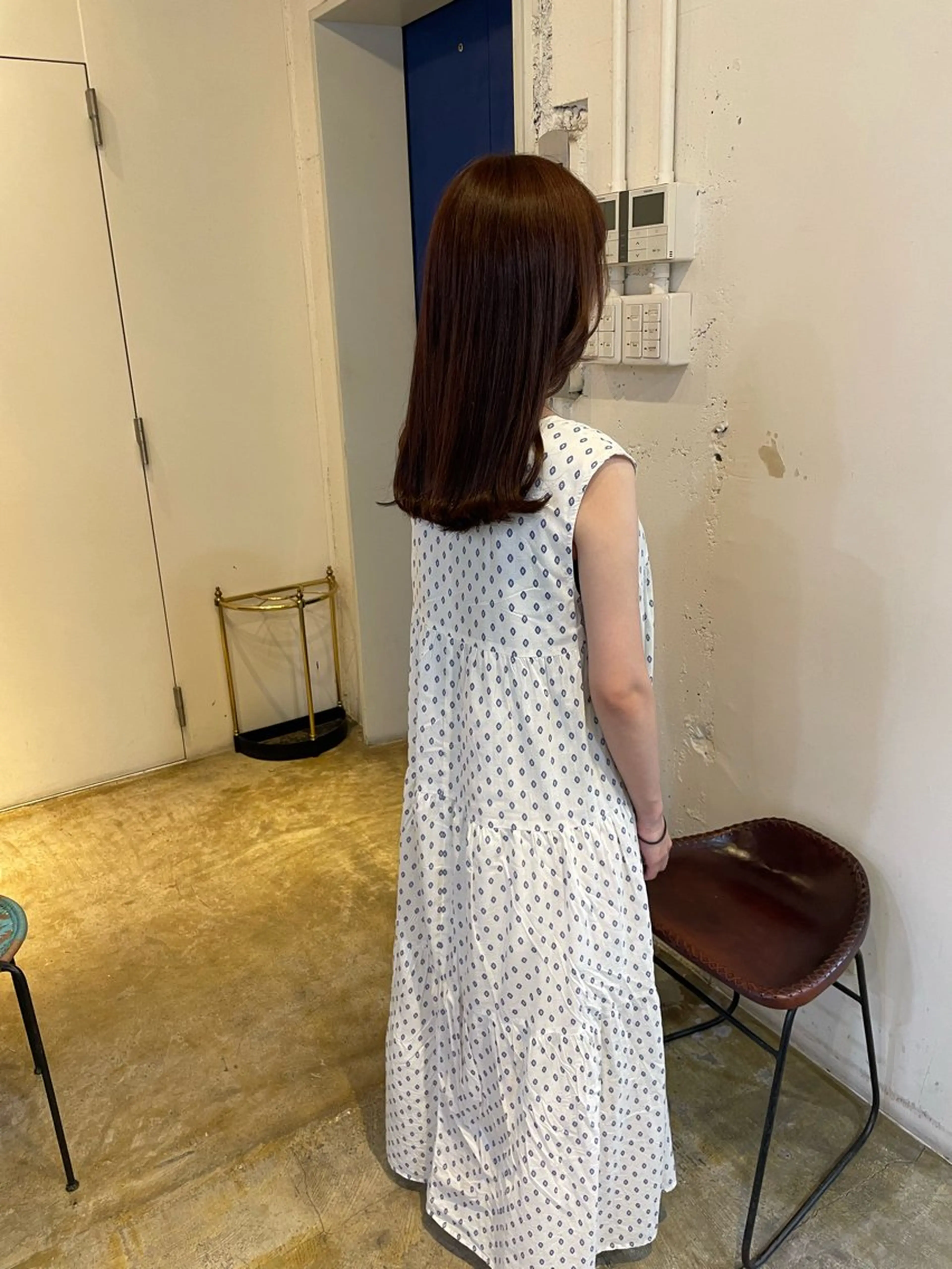 ミディアム カラー ベージュカラー カット ヘアカラー トリートメント MIOベージュカラー 柔らかいカラーのヘアスタイル