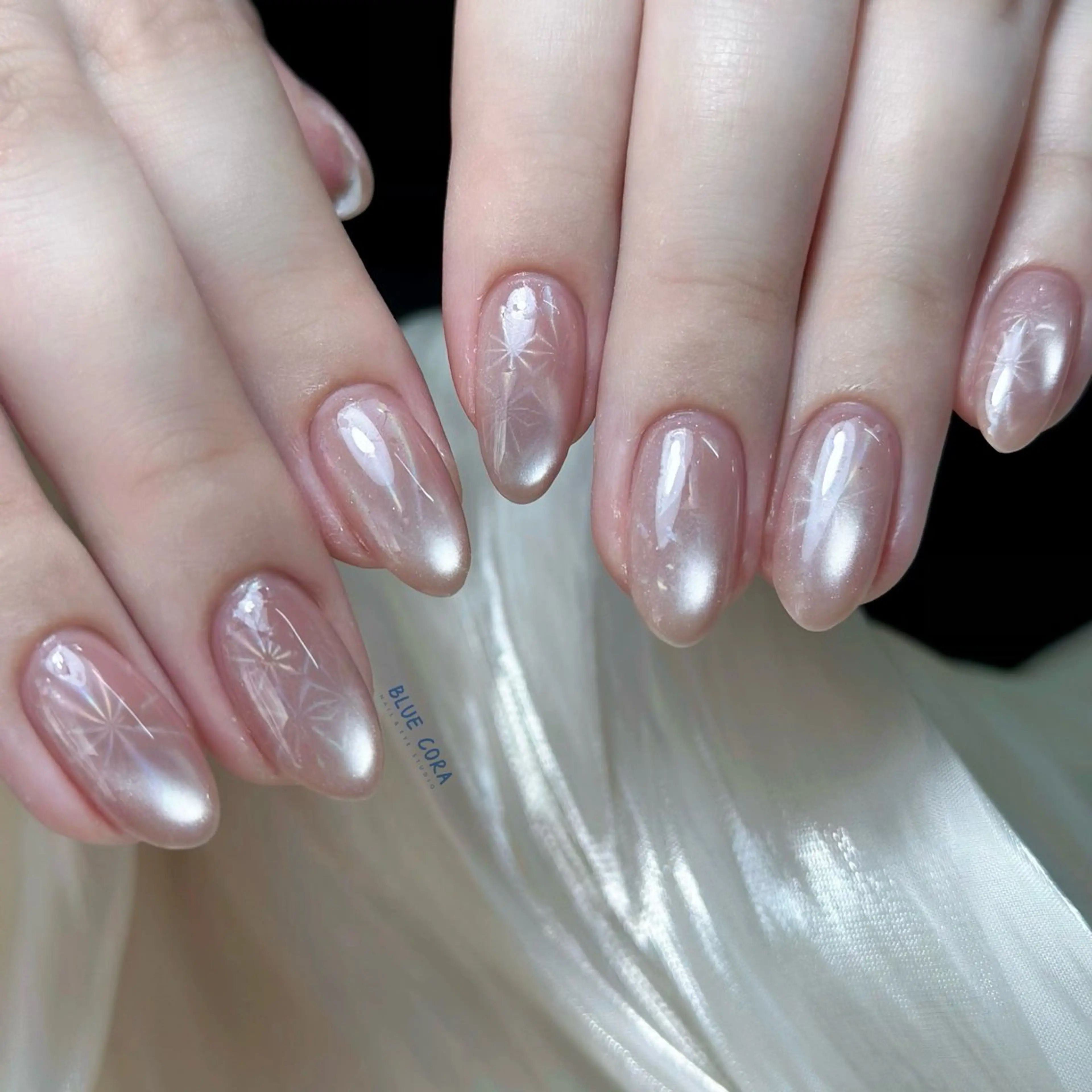 ネイル クリアネイル ハンドネイル ハンドケア BLUE CORA所属・BLUE CORAのネイルデザイン