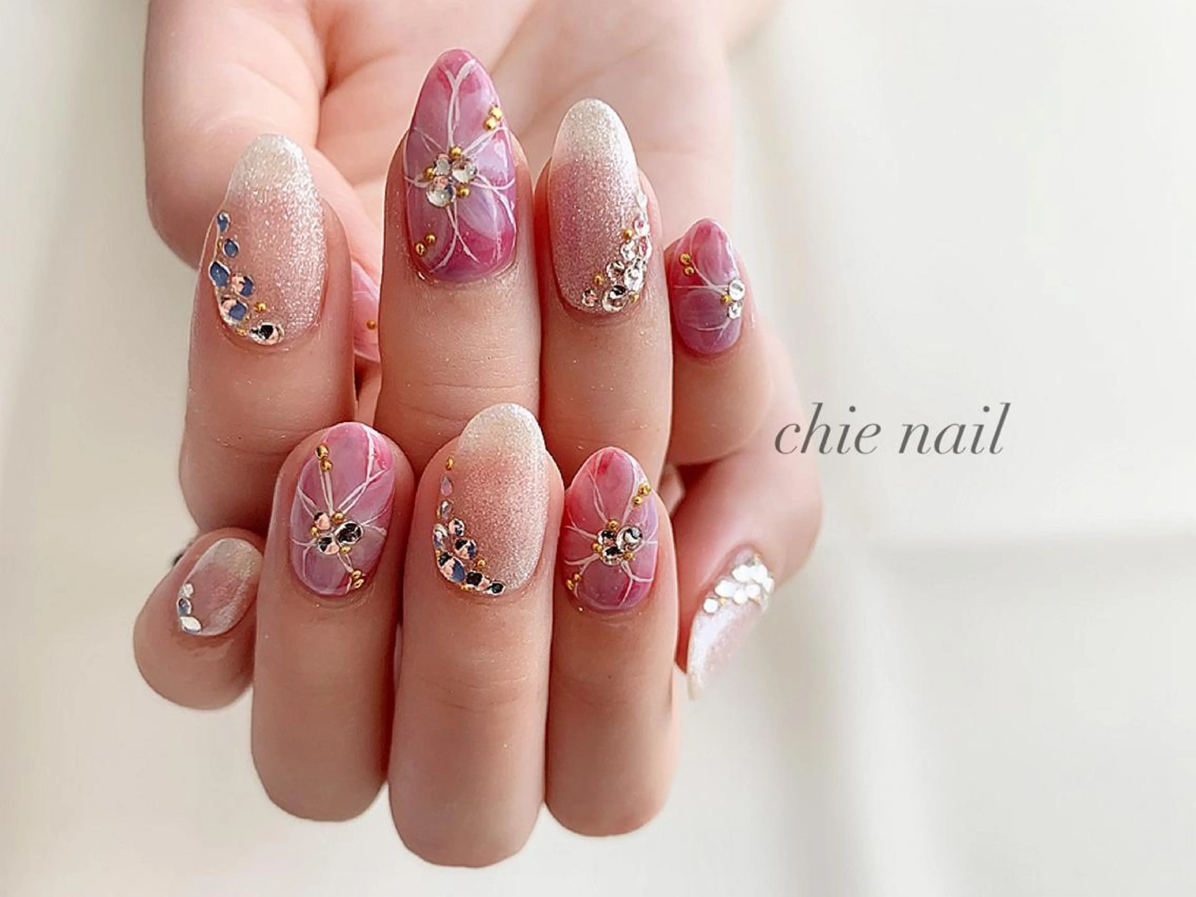 ネイル ハンドネイル 森ノ宮❤︎ chieのネイルデザイン