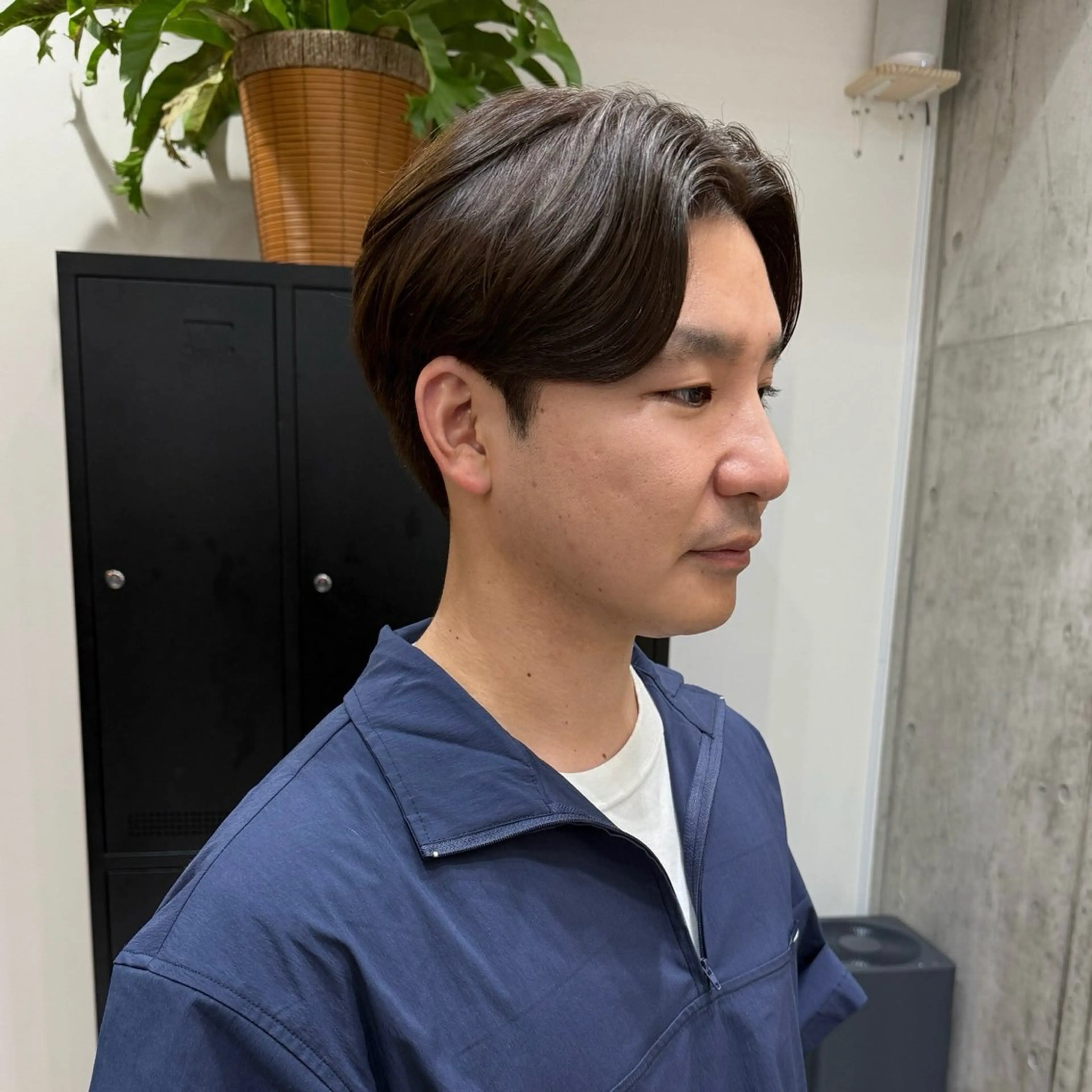 ショート メンズ センターパート メンズショート ショートヘア カット ヘッドスパ 堀江将太朗/恵比寿/ メンズカットのヘアスタイル