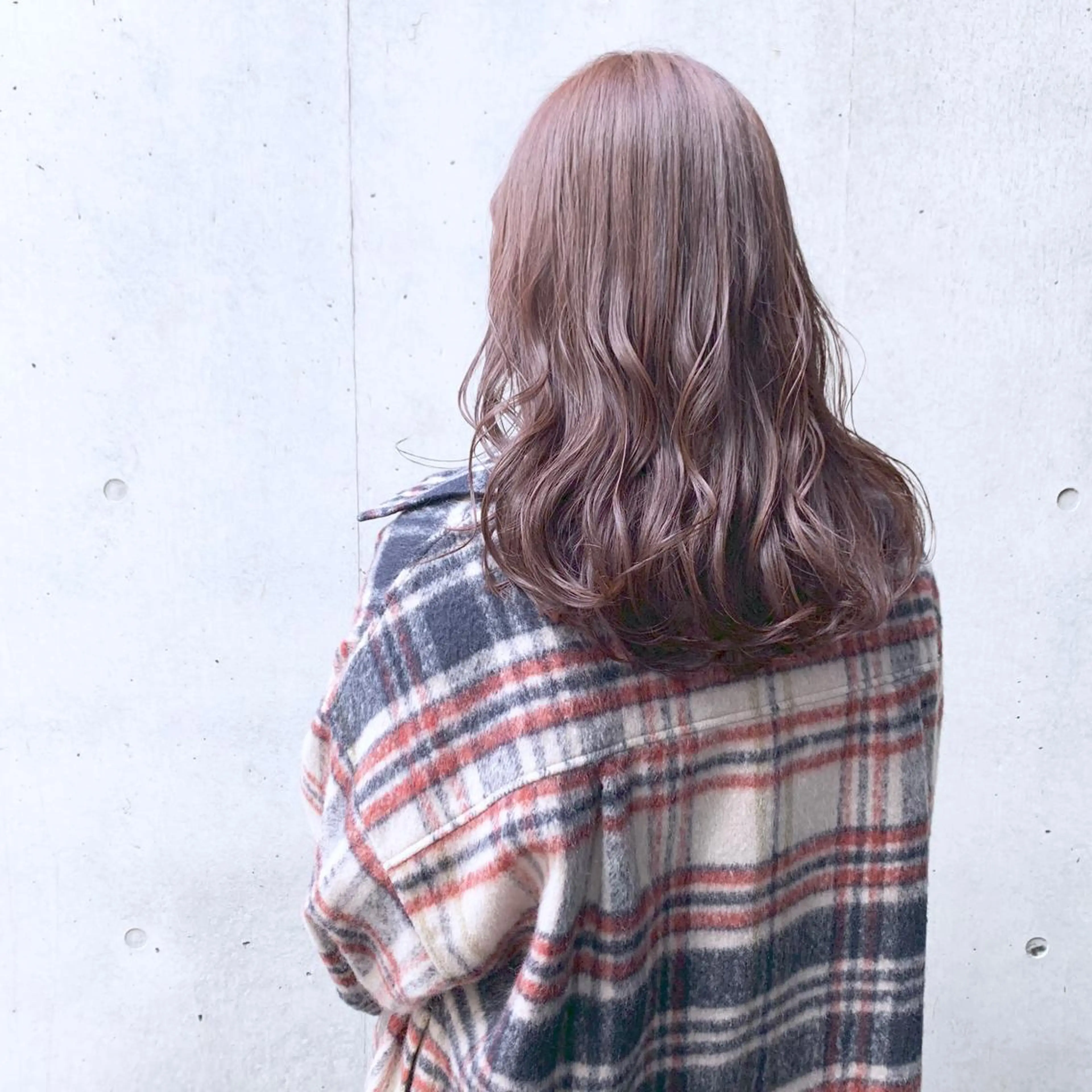 ロング カット ヘアカラー トリートメント 井上 美奈子のヘアスタイル