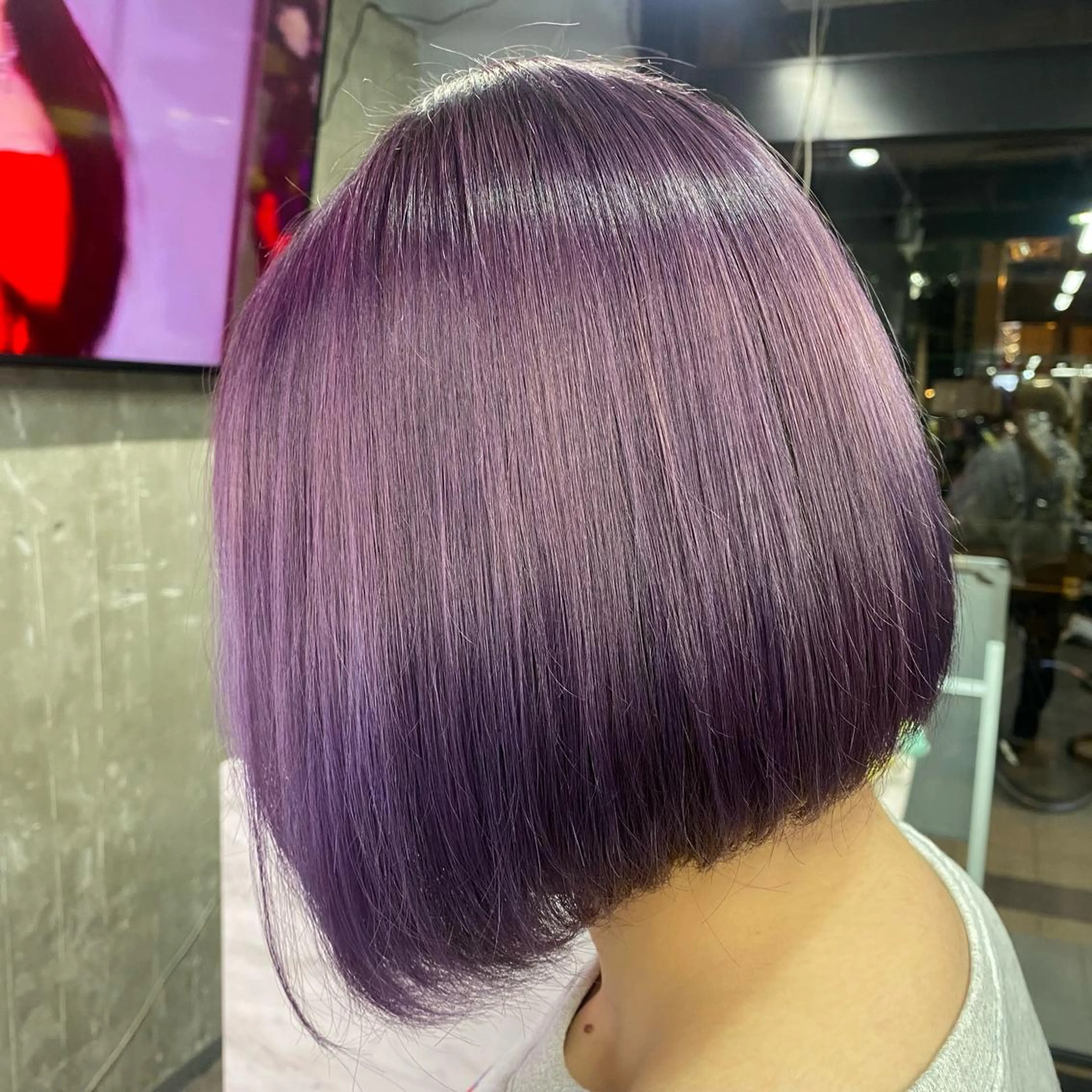 カラー ラベンダーカラー カット ヘアカラー Seleneコウキ ブリーチ/ハイトーンのヘアスタイル