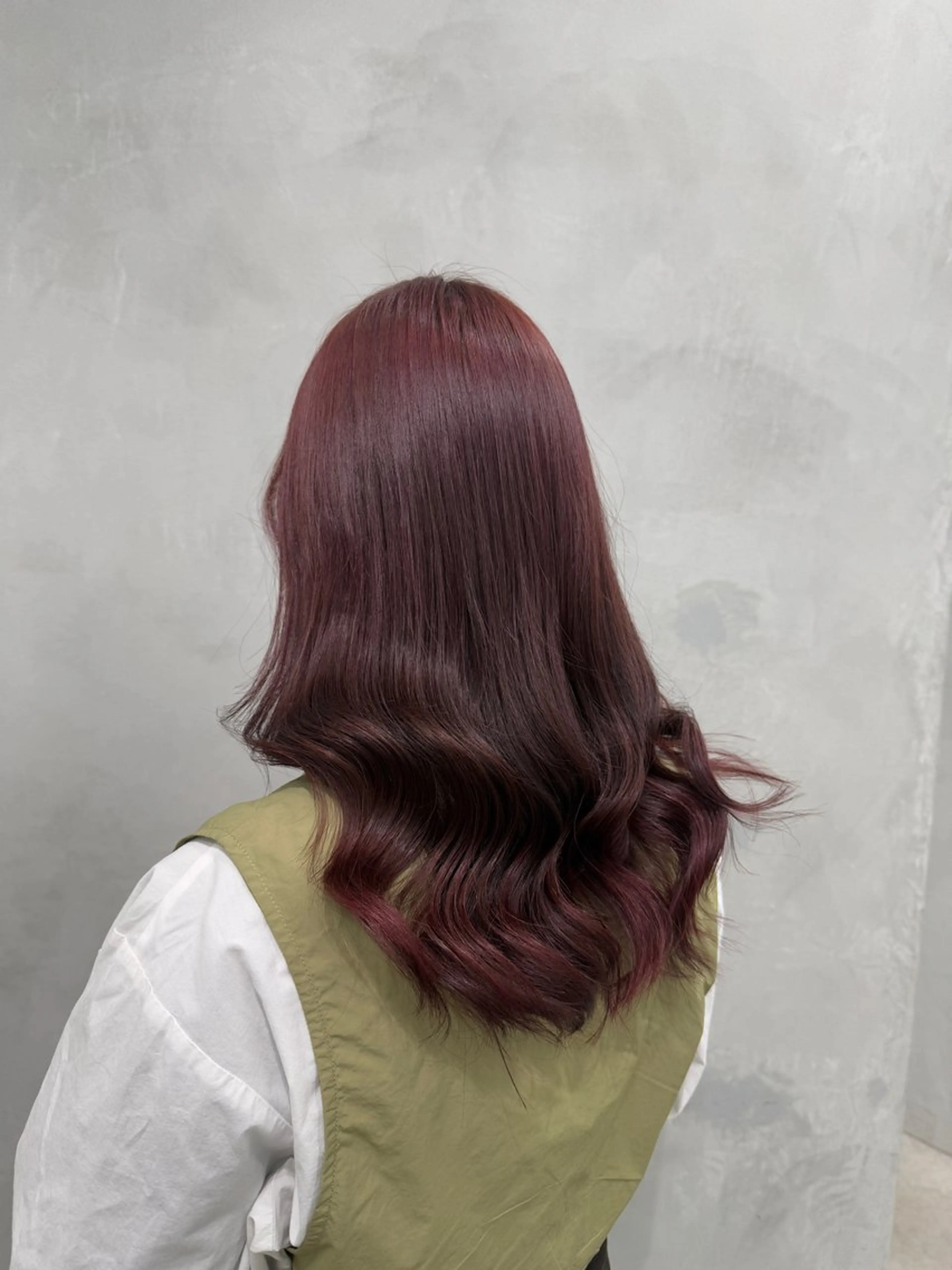 カラー ブラウンカラー ピンクカラー 🩷hair salon dot. tokyo color 🩷所属・hao 🎀🫧のヘアスタイル