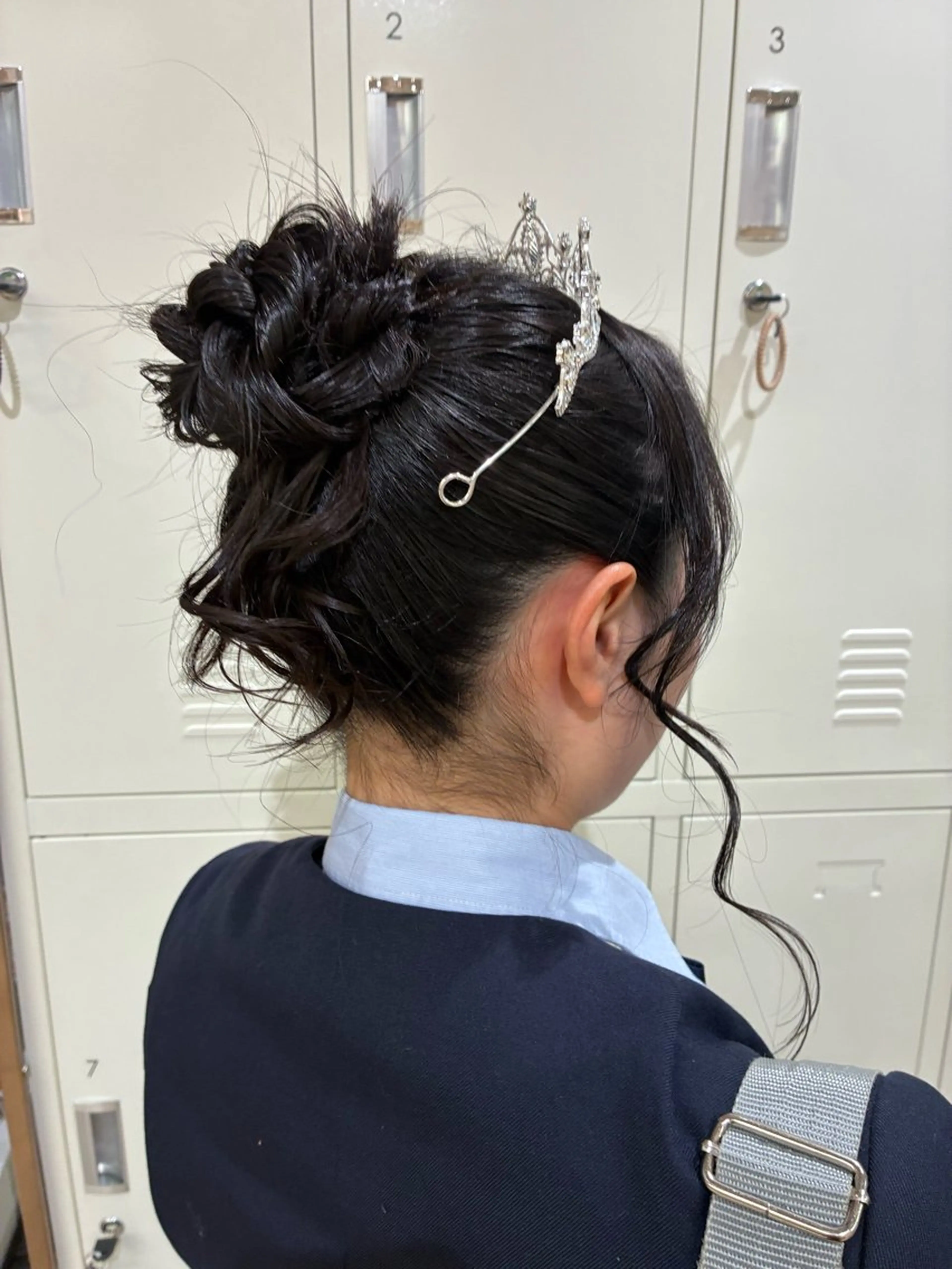 ロング ヘアセット アレンジ/縮毛矯正 FACE。ゆのんのヘアスタイル