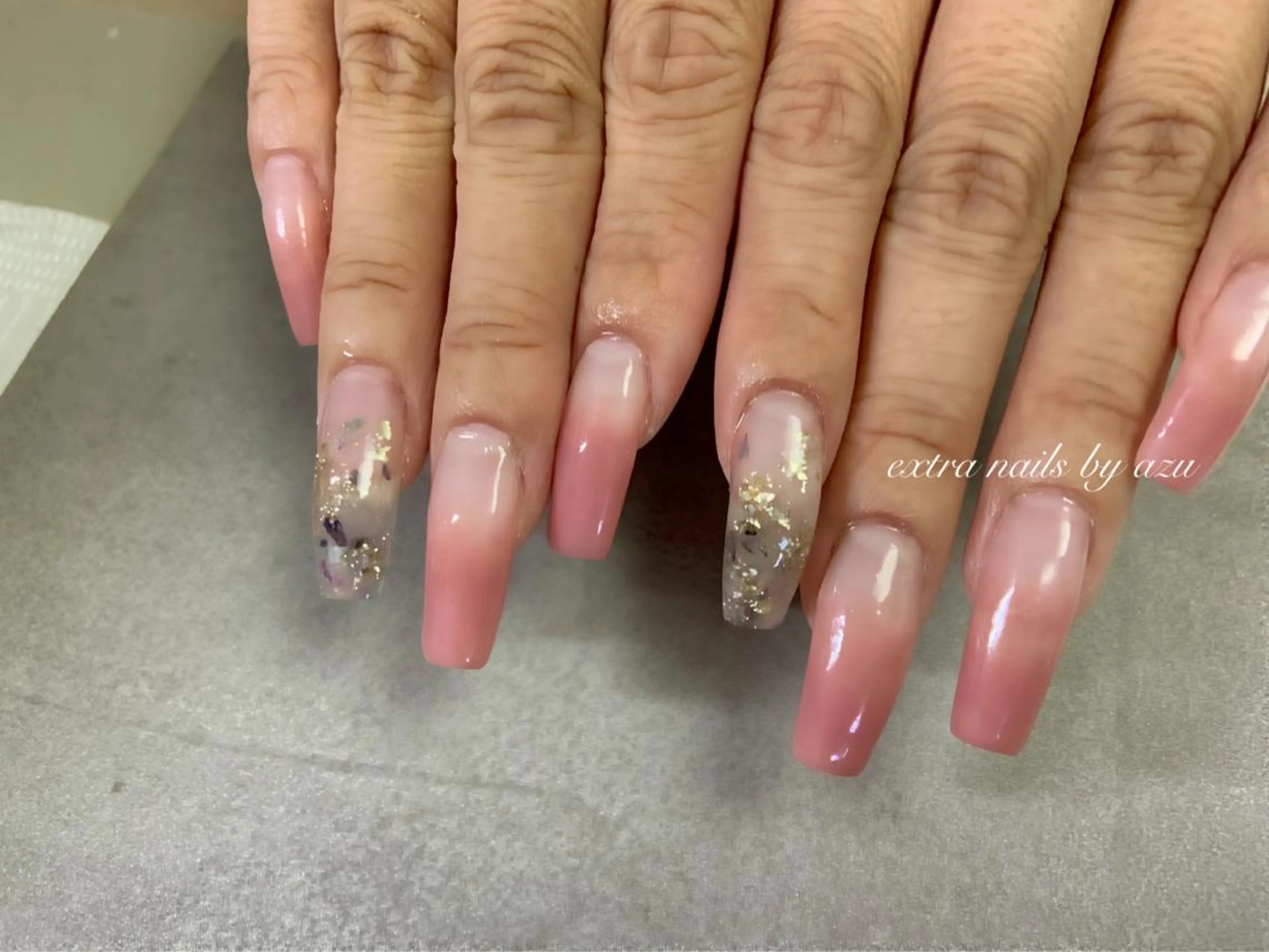 ネイル フラワーネイル ハンドネイル extranails ／lemellaのネイルデザイン