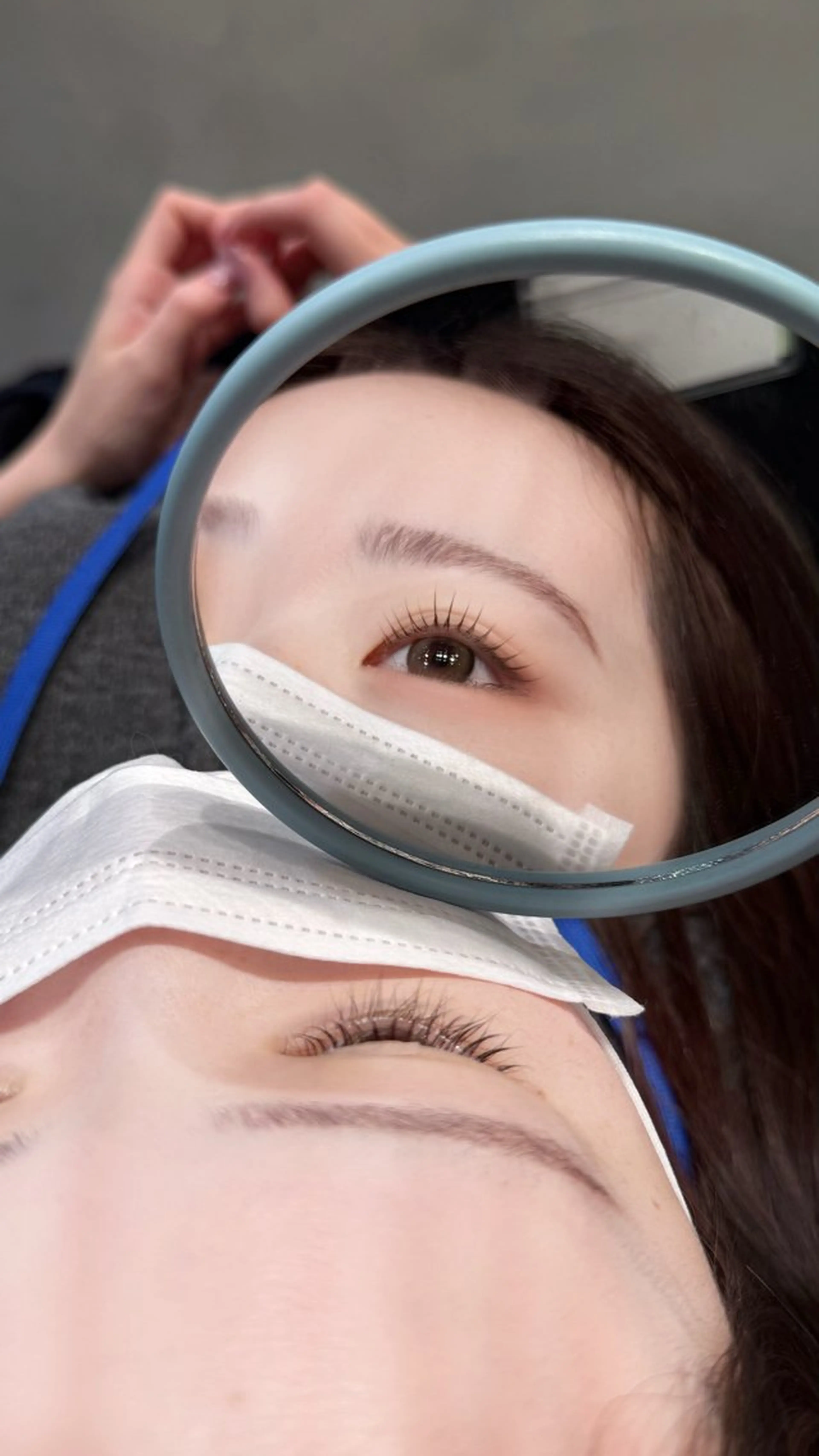 マツエク・マツパ ナチュラル マツパ amii.+eyesalon渋谷所属・渋谷／韓国風/束感 /seina🪞のマツエク・マツパデザイン