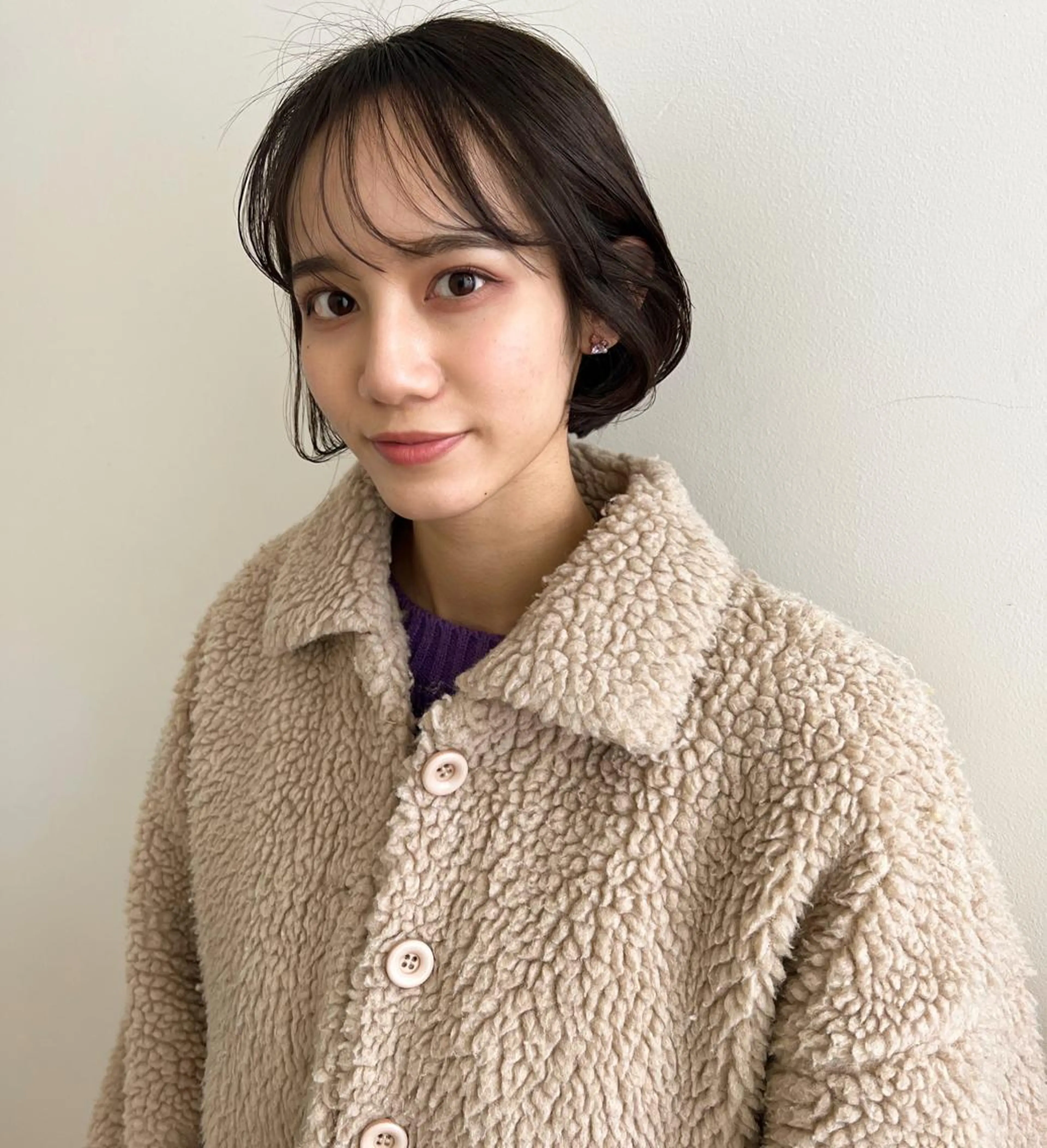 ショート カラー ボブ 顔周りカット/透明感 カラー✂️MEIのヘアスタイル