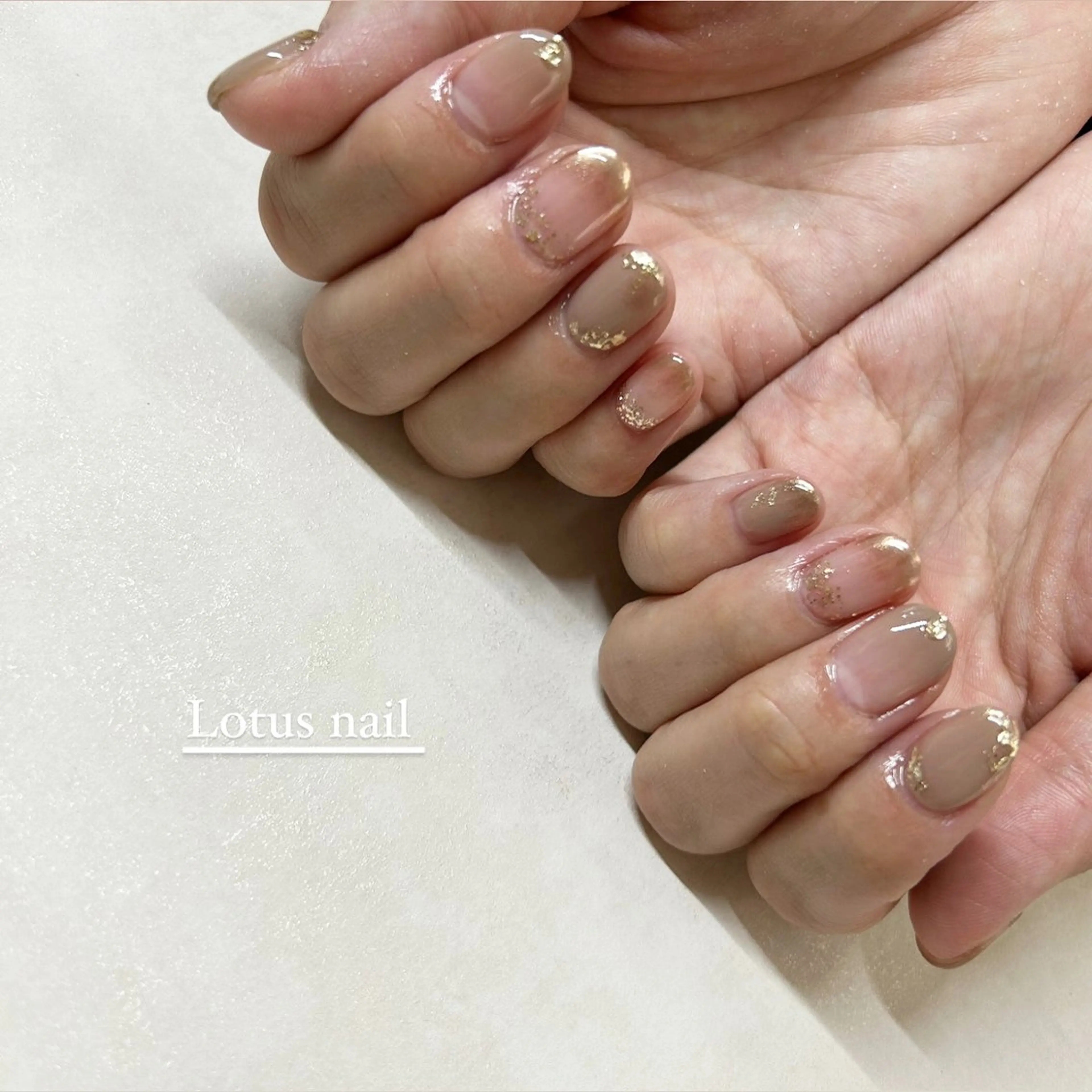 ネイル ハンドネイル privatesalon  Lotusnail所属・Lotus nailのネイルデザイン
