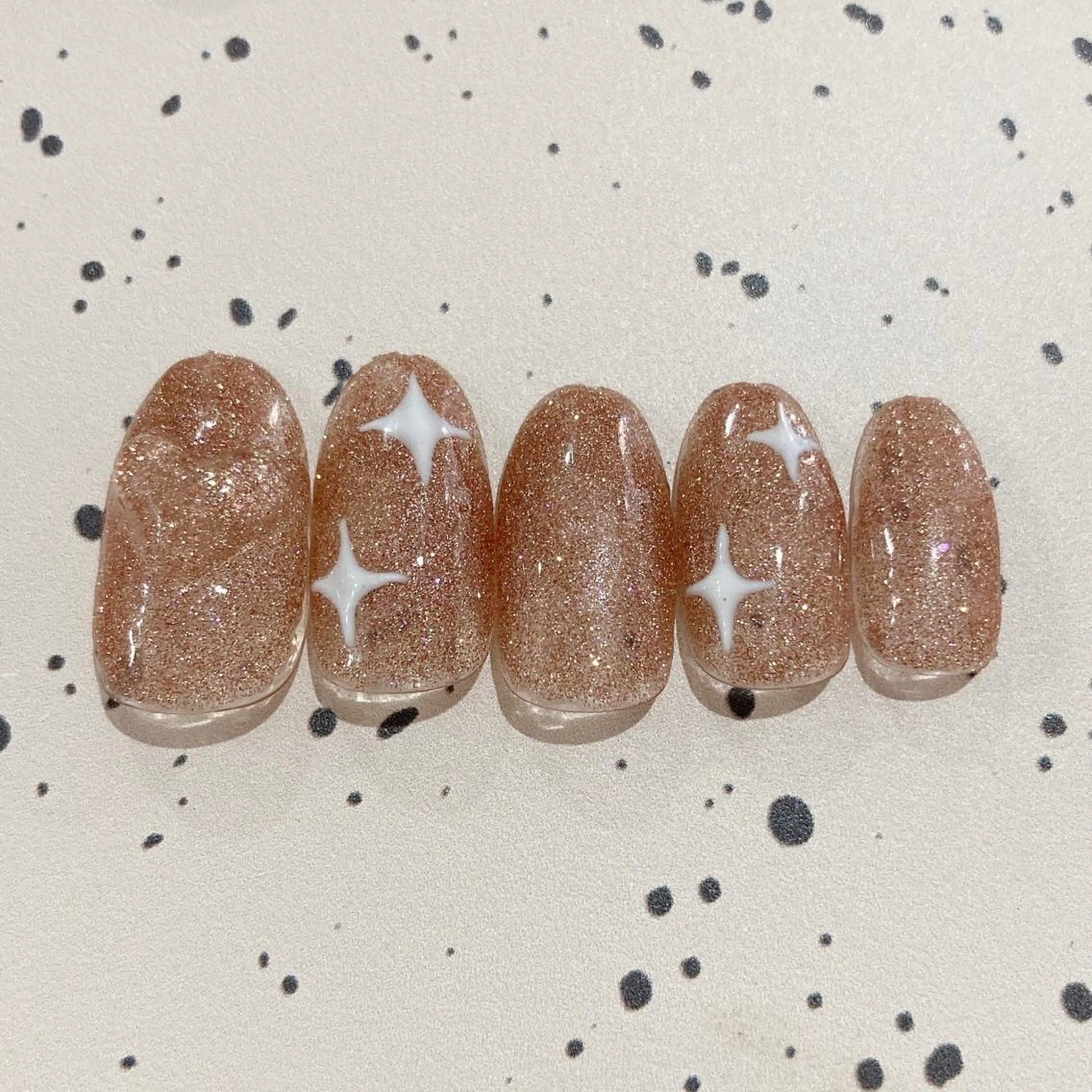 ネイル キラキラネイル Salon Ｋのネイルデザイン