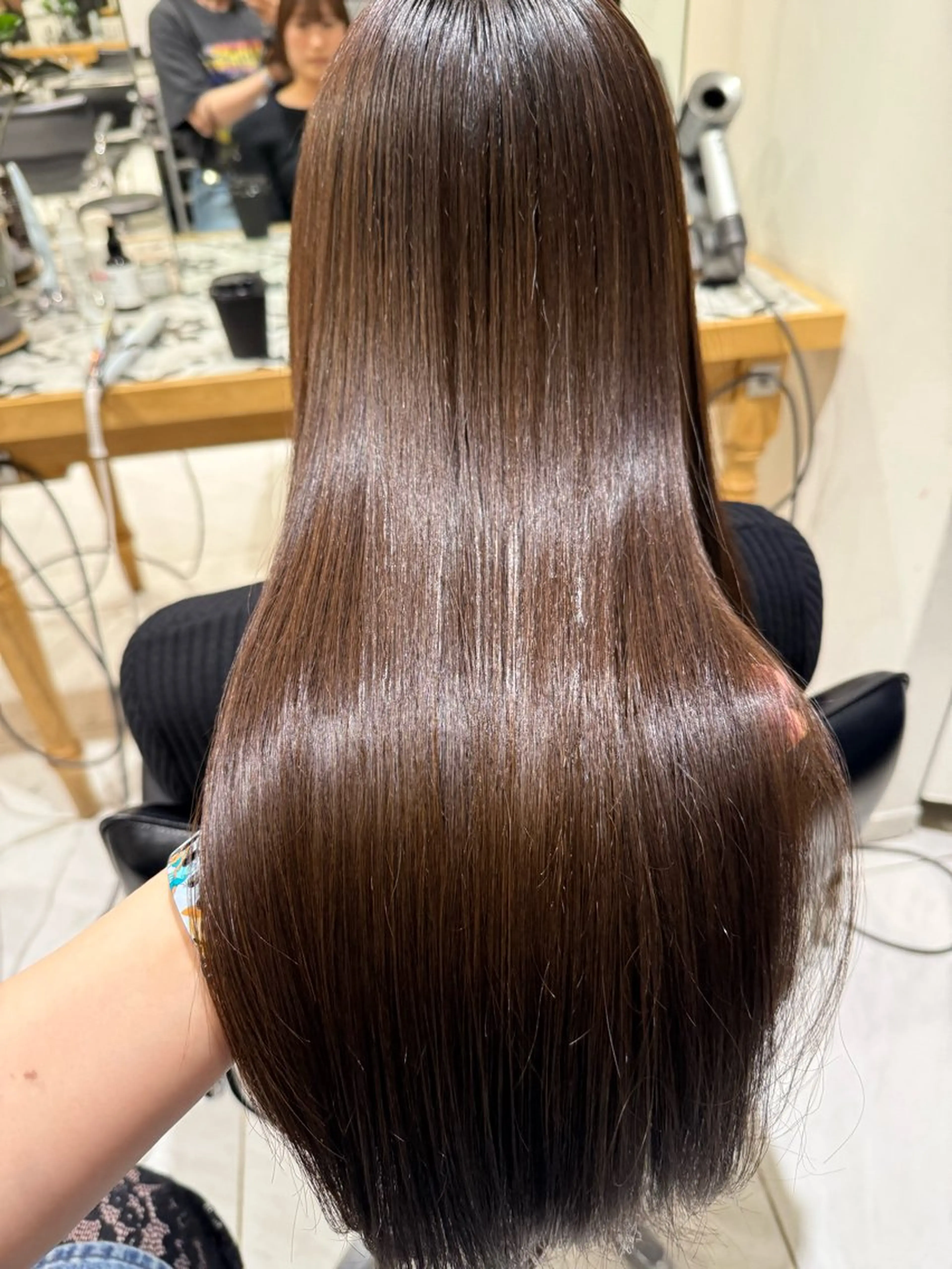 ロング 縮毛矯正 トリートメント ヘッドスパ 艶髪/ロングモデル 募集🫧terukaのヘアスタイル