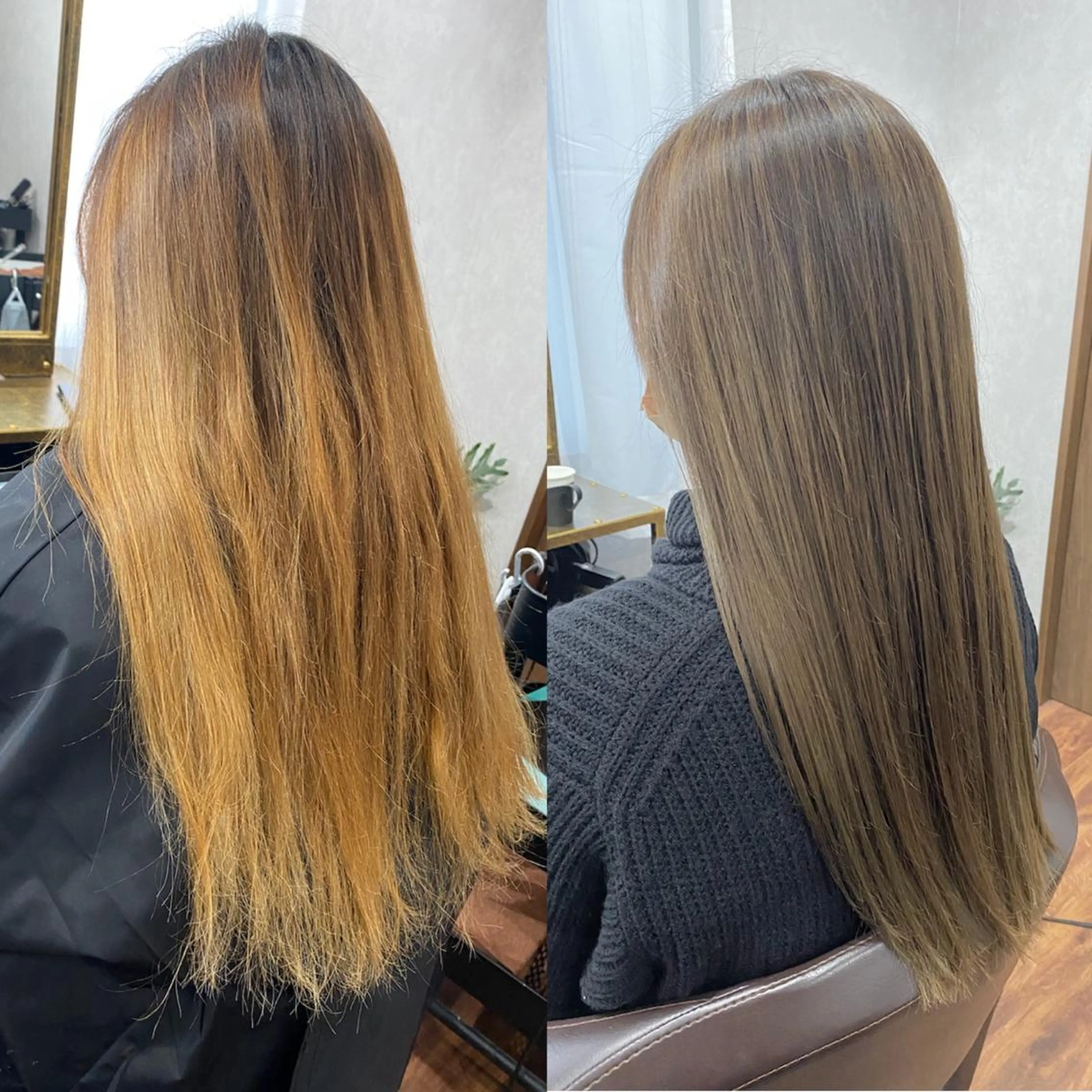 ロング ハイライト トリートメント _White所属・ＳＨＩ ＺＵのヘアスタイル