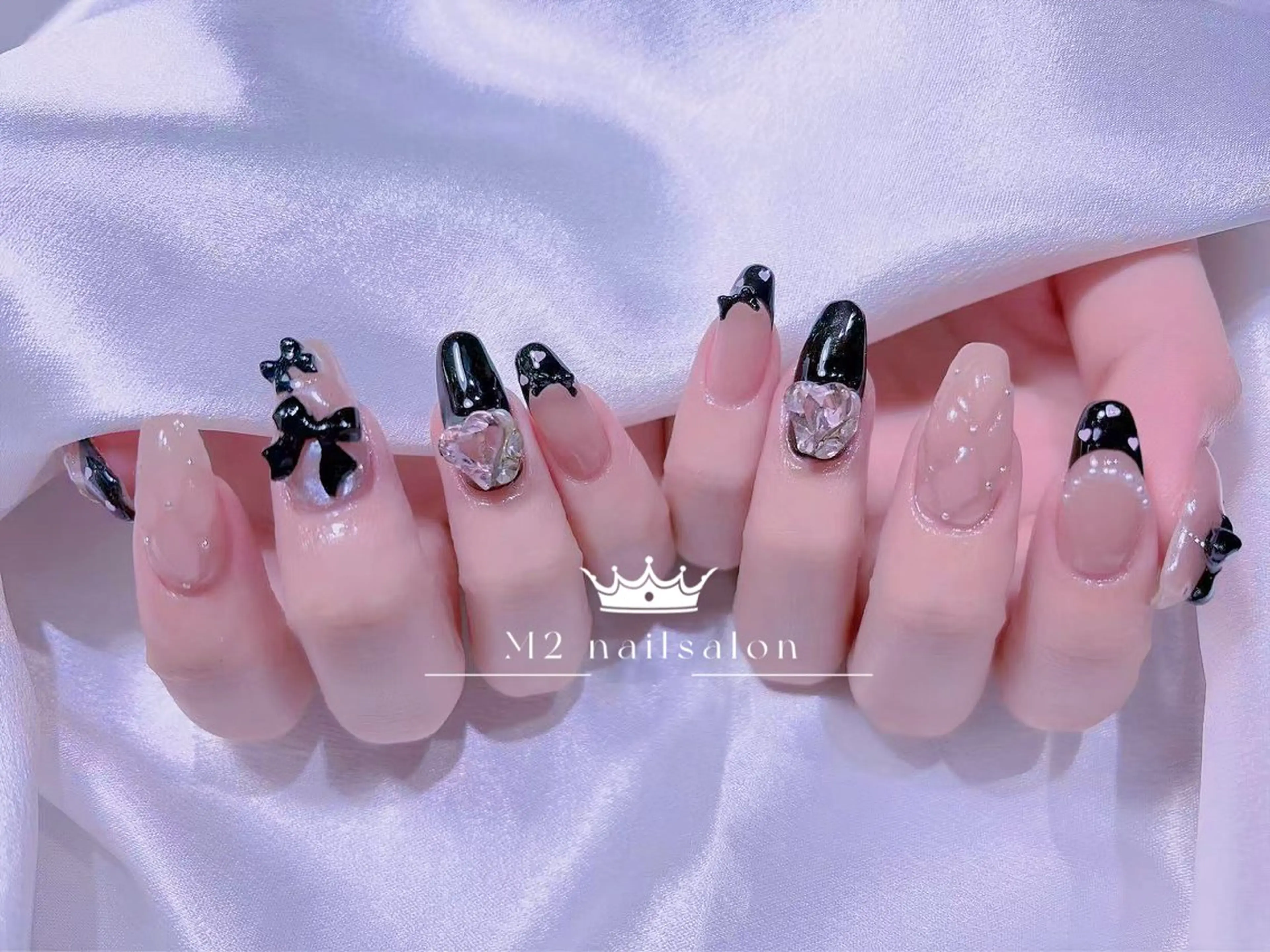 ネイル ハンドネイル 長さだし専門店 M2　rikaのネイルデザイン