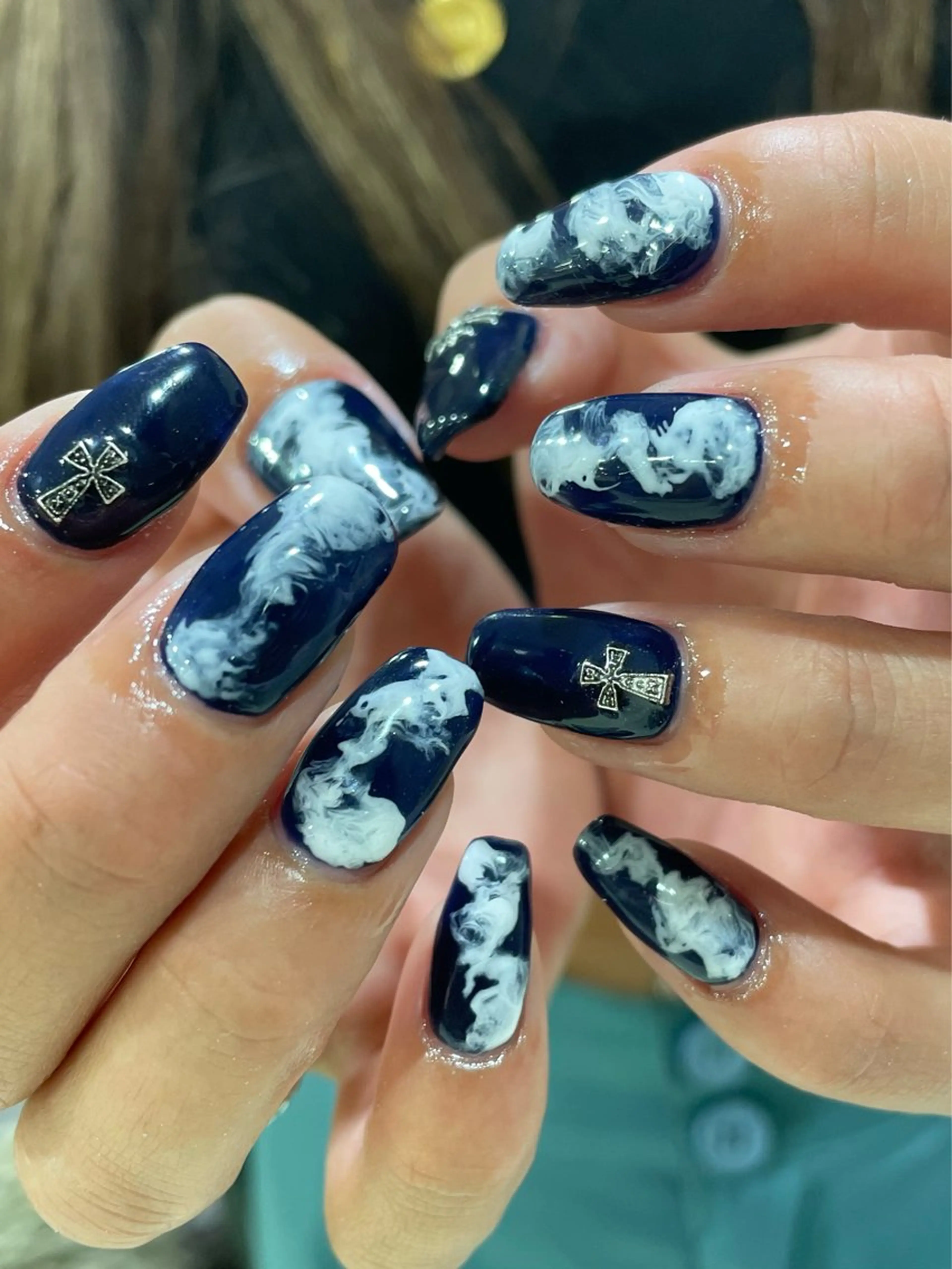 ネイル 【 ﾈｲﾘｽﾄ&ｱｲ ﾘｽﾄ】キヨカのネイルデザイン