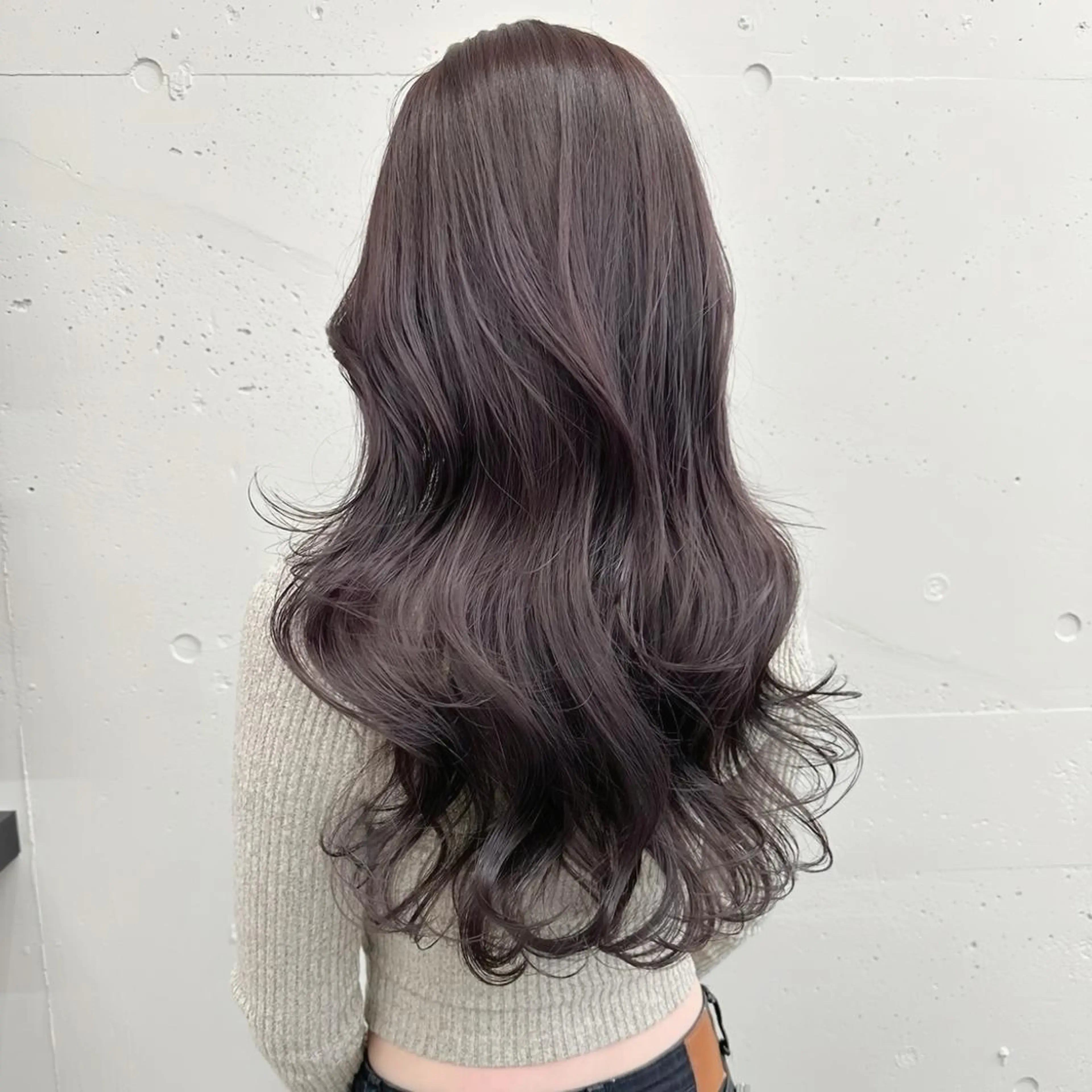 カラー セミロング 透明感カラー グレージュ ラベンダーカラー ラベンダーグレージュ ラベンダーグレー ヘアカラー トリートメント 韓国ヘア♡🇰🇷 暖色♡透明感カラー✨のヘアスタイル