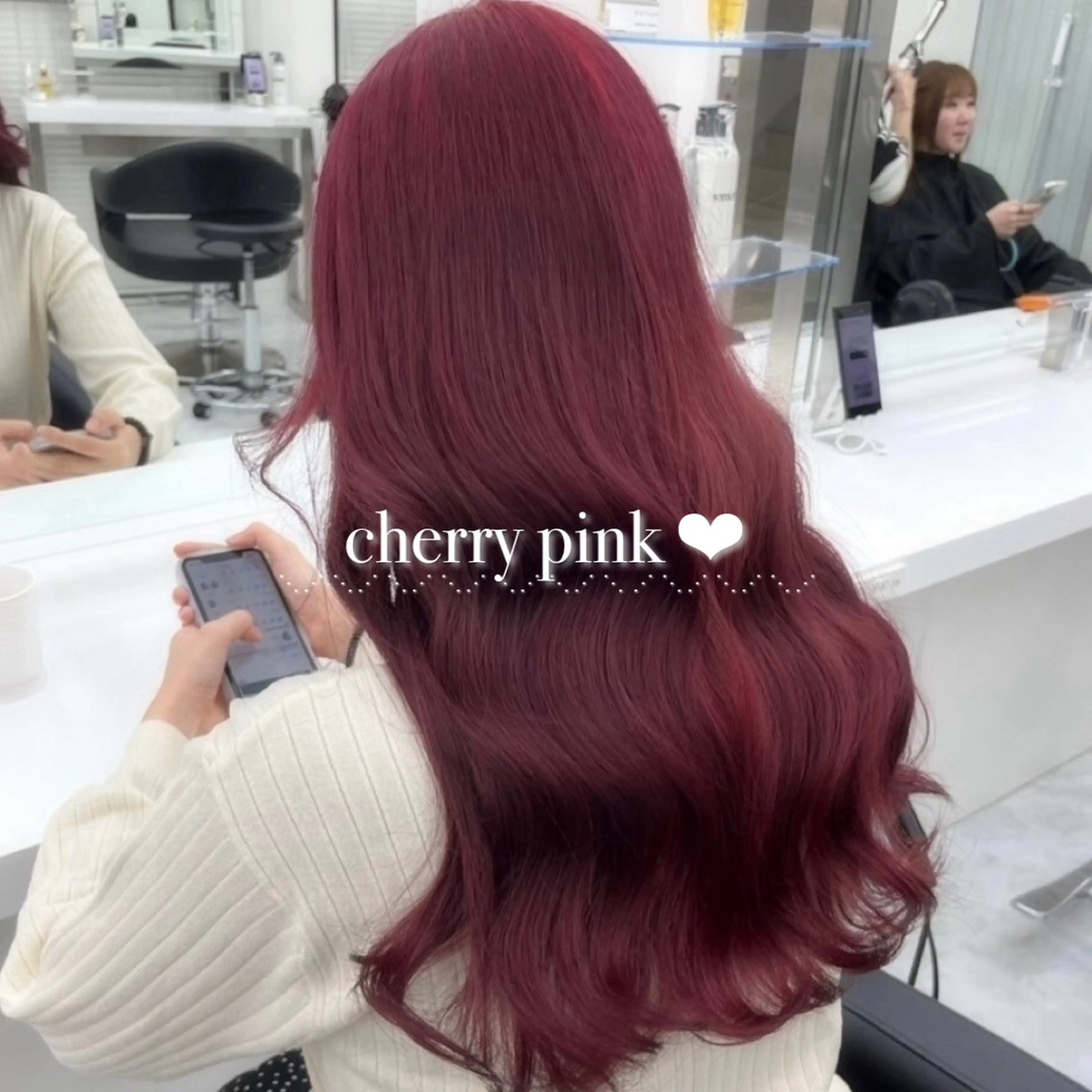 ロング カラー かわいい艶髪🤍 れいな🤍のヘアスタイル