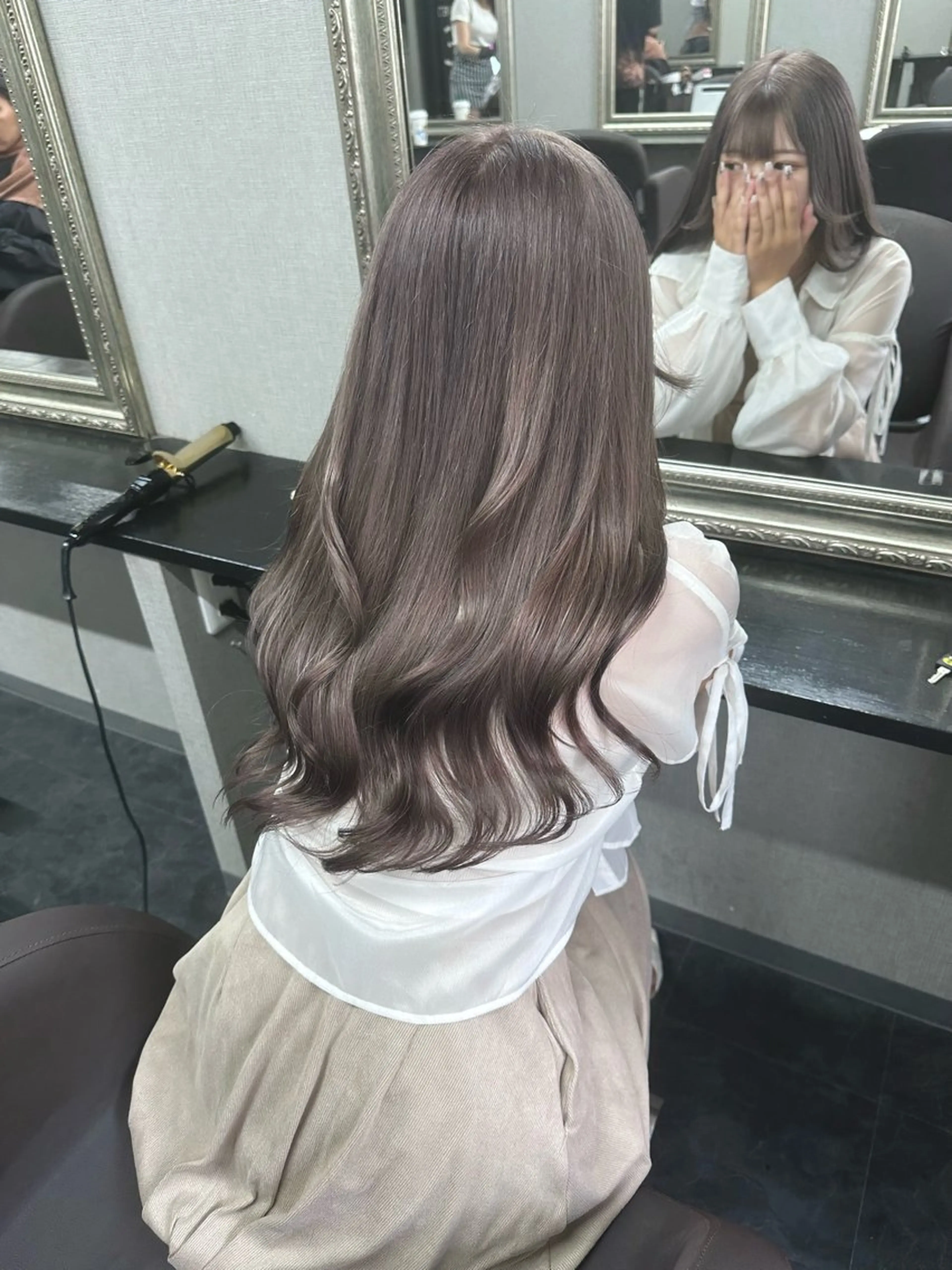 ロング カラー Selenehair 三条本店のヘアスタイル