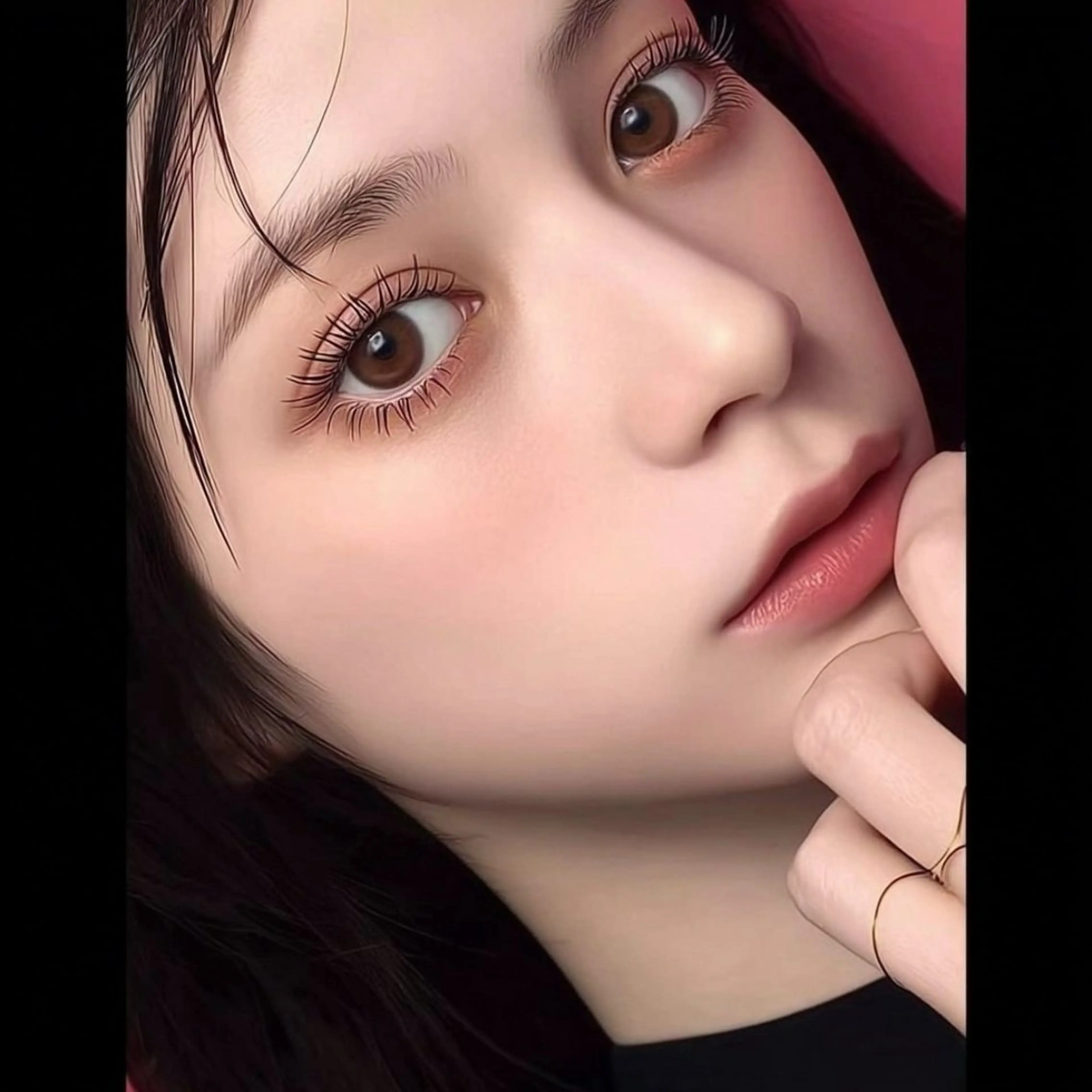 【口コミ投稿で300円オフ❣️】パリジェンヌ+束感仕上げ付き✨根本から上げてお目元をぱっちりさせます✨の写真