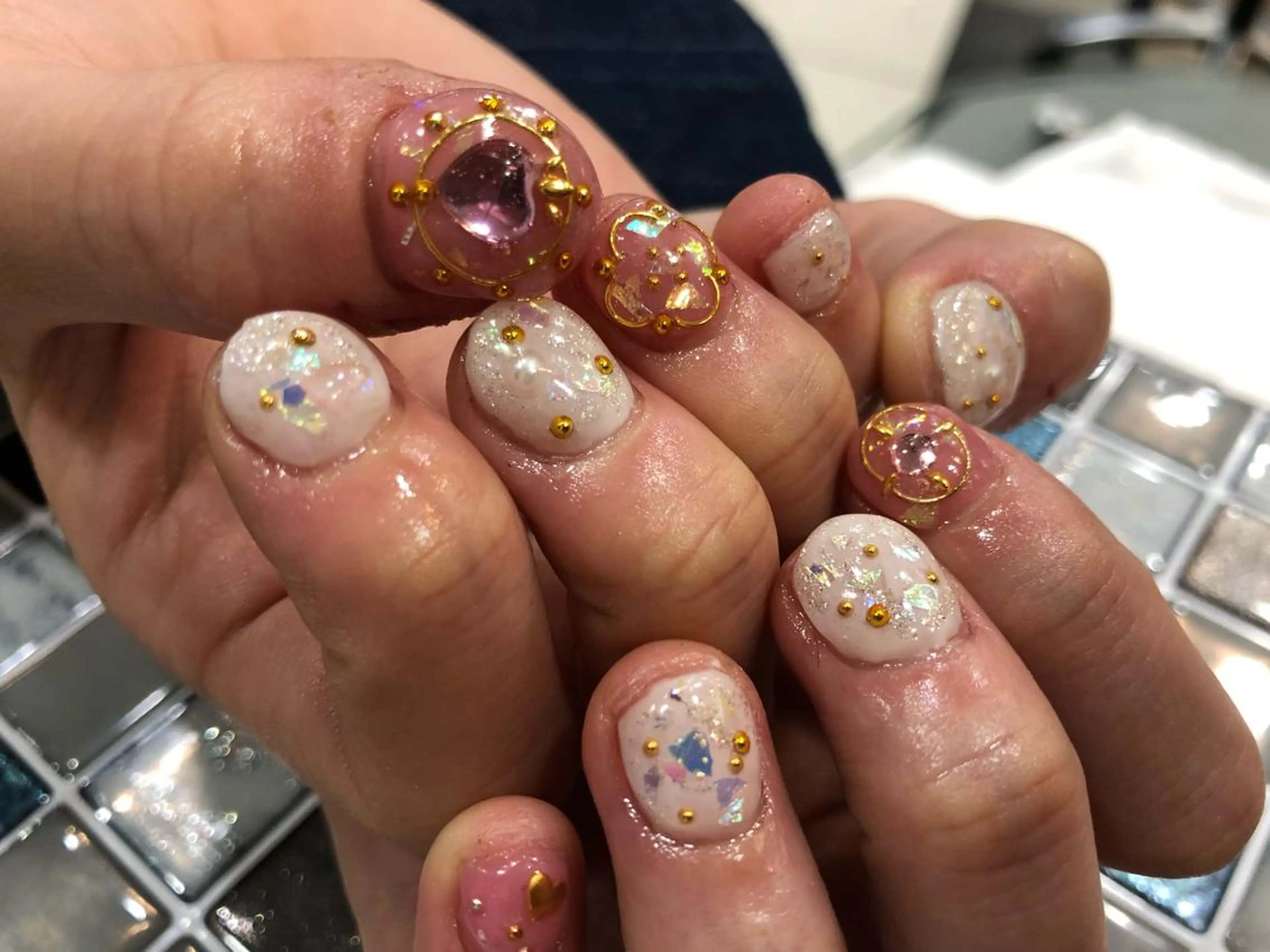 ネイル 🧸プルエクステ❤︎ ネイルKAO🧸のヘアスタイル