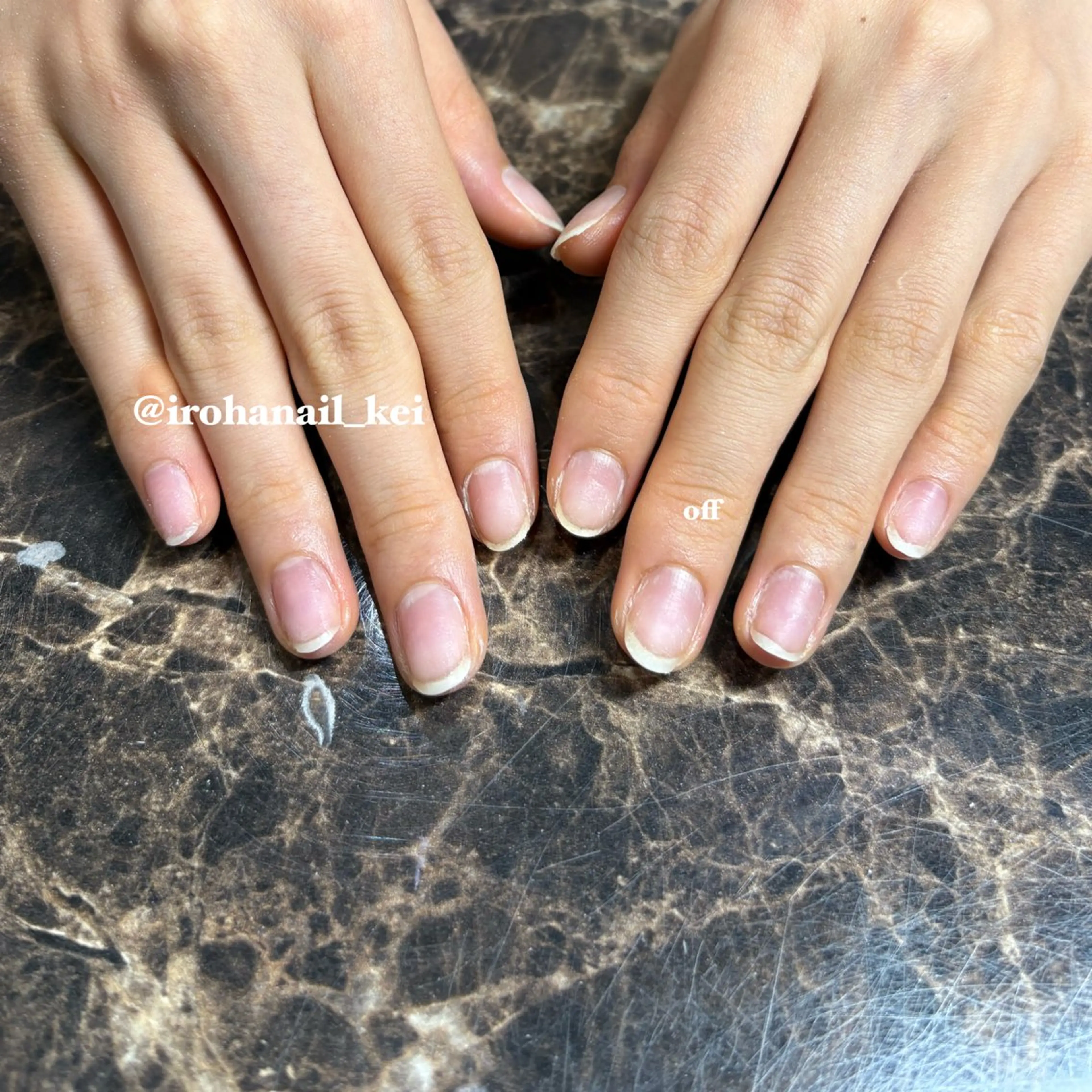 【ソフトジェルオフのみ】ハンド💅の写真