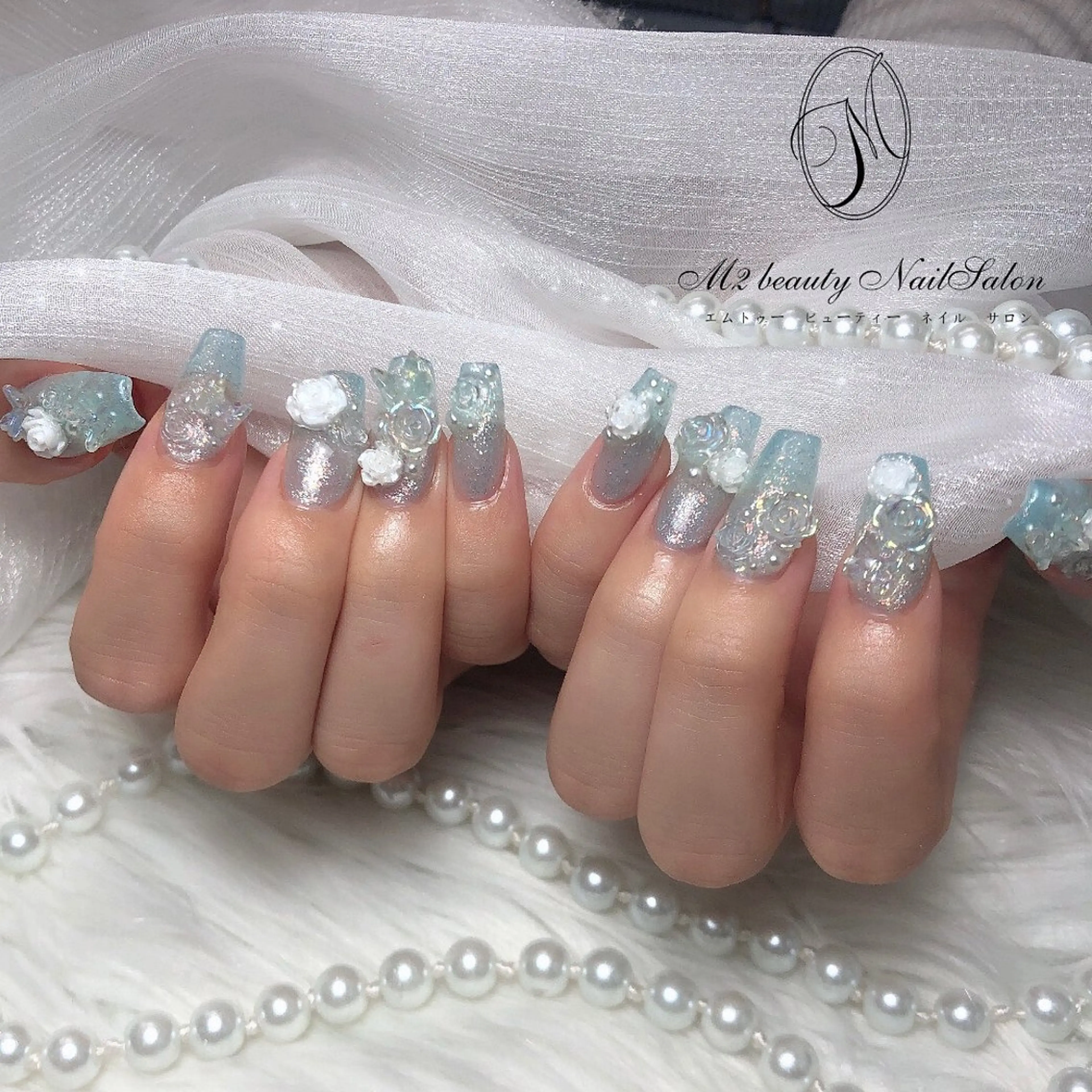 ネイル 長さ出し ジェルネイル パラジェル スカルプネイル ネイルチップ ハンドネイル M2 beauty Nankaのネイルデザイン