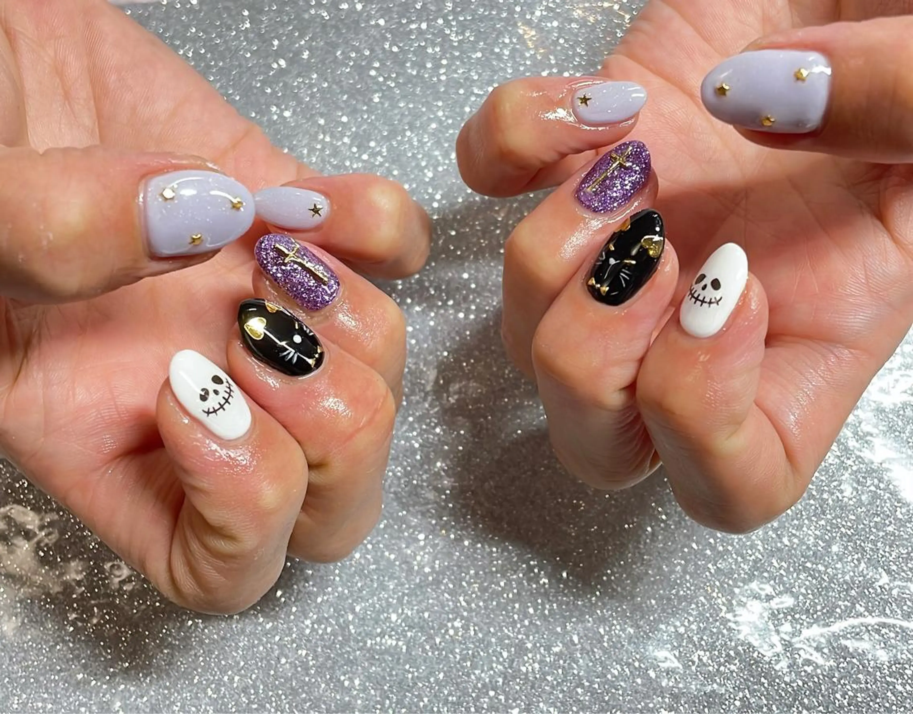 ネイル ハンドネイル VIERU 🌈🎀💖のネイルデザイン