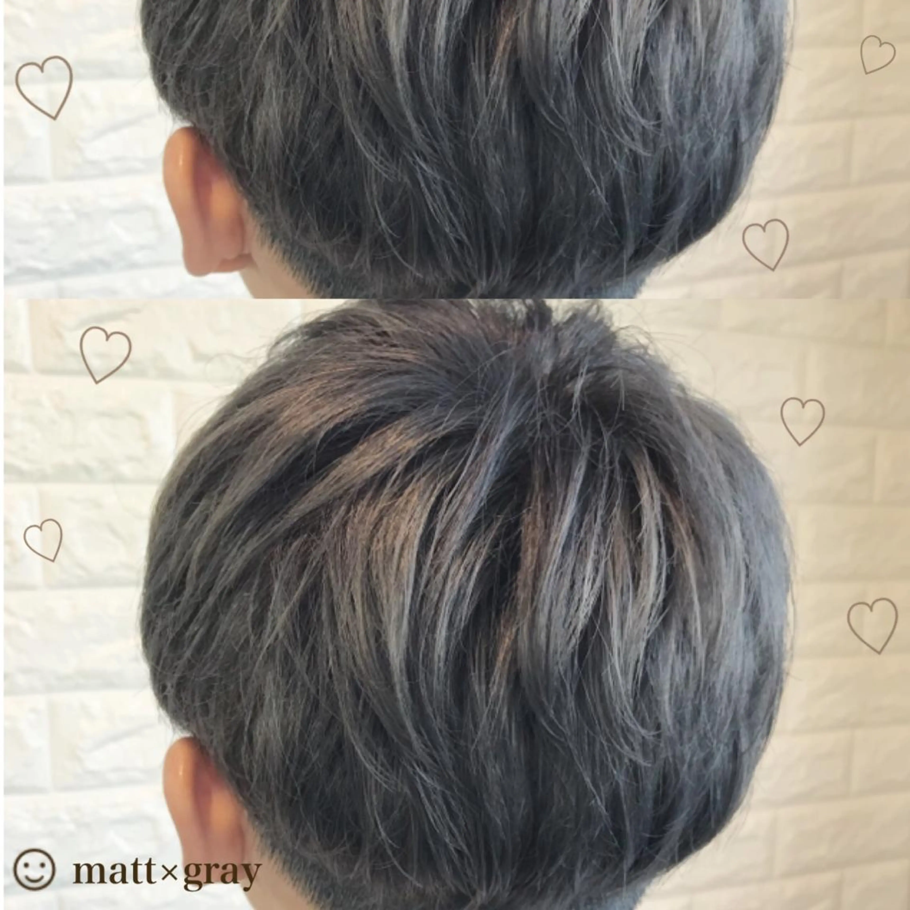 ショート カラー メンズ knock【ノック】所属・烏丸韓国ヘア🇰🇷 ayaka🎀のヘアスタイル