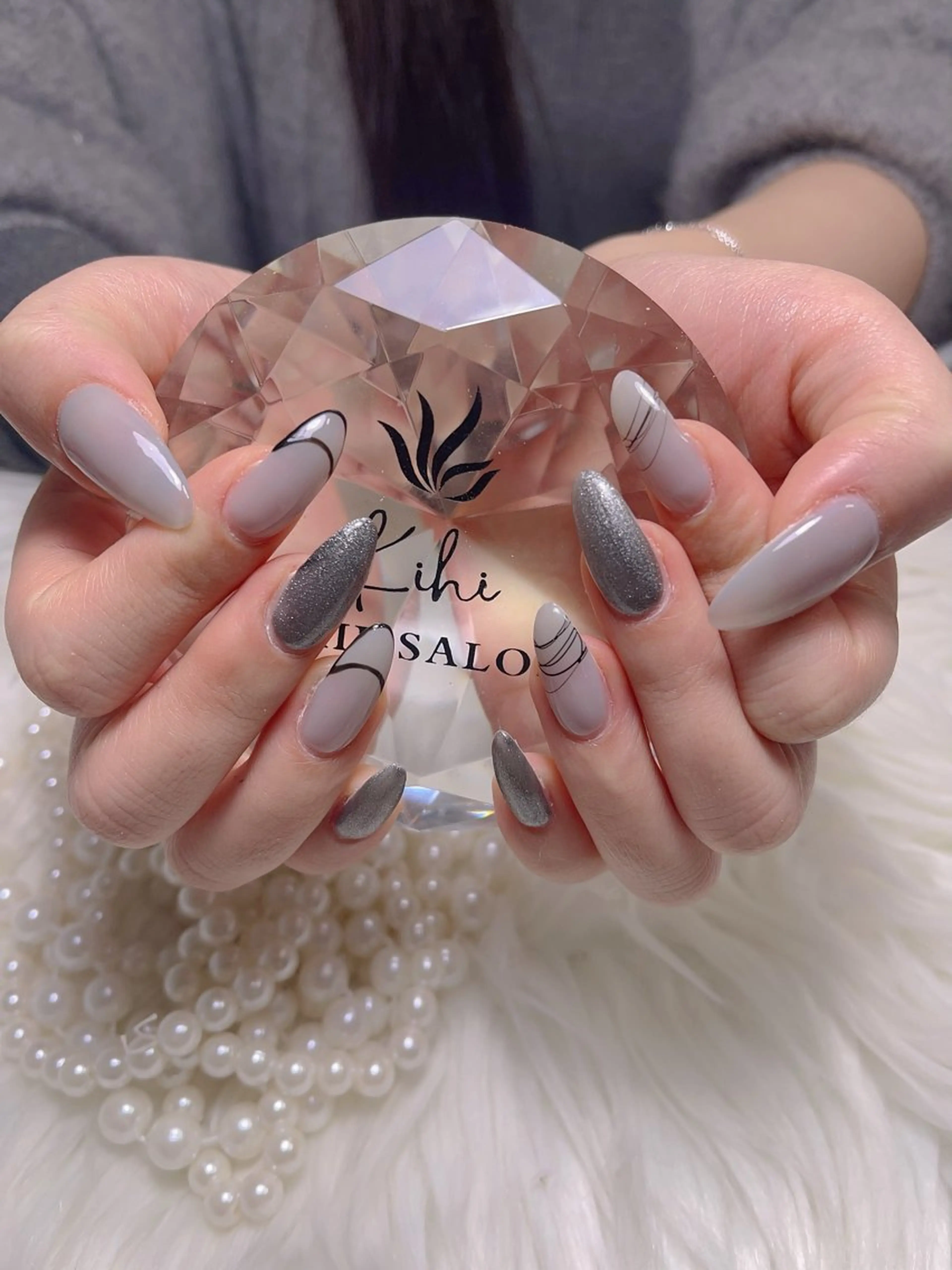 ネイル ハンドネイル 💕鈴木ユリ パラジェル/オフ無料のネイルデザイン