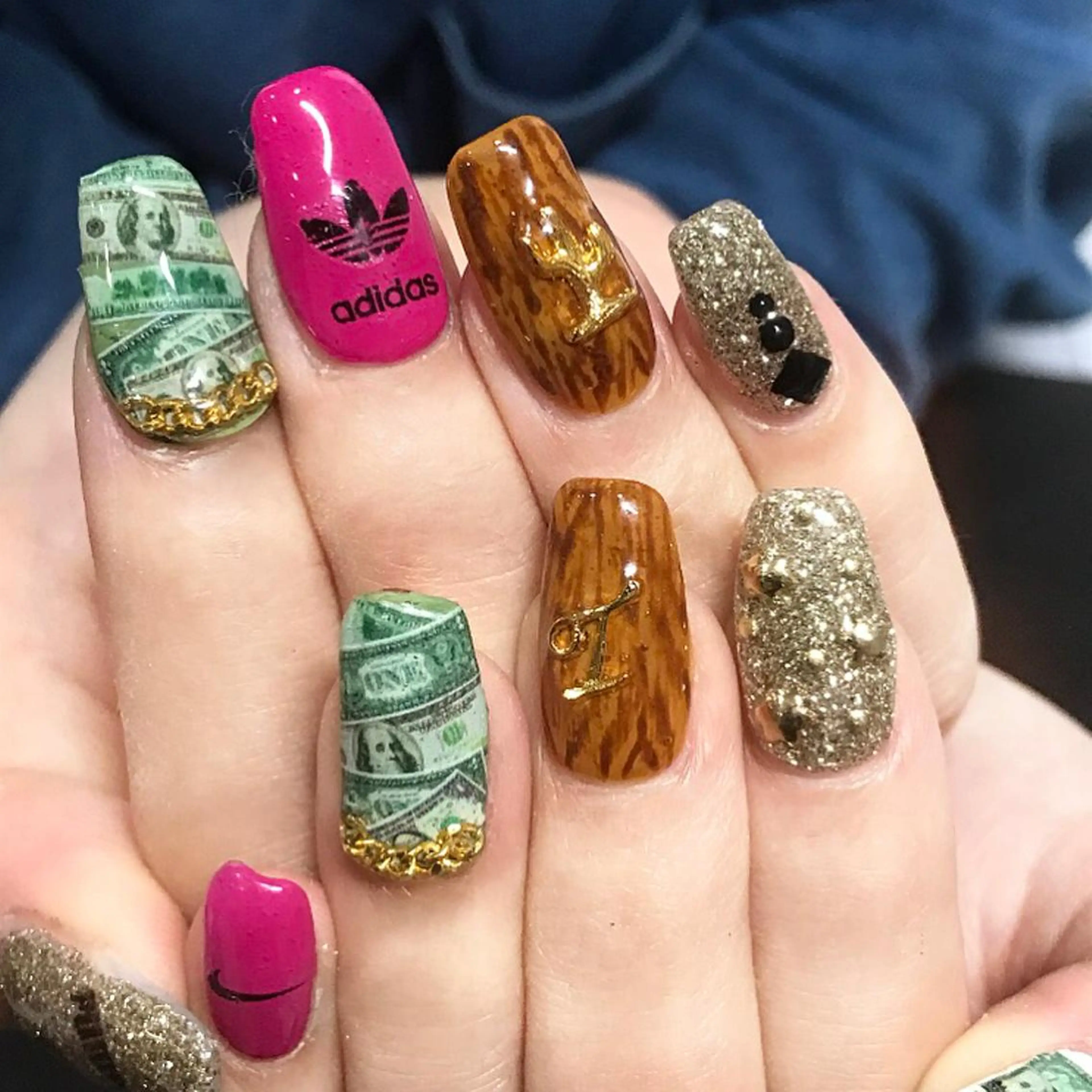 ネイル 持ち込み スカルプネイル 渋谷ビュレネイル Kaoruのネイルデザイン