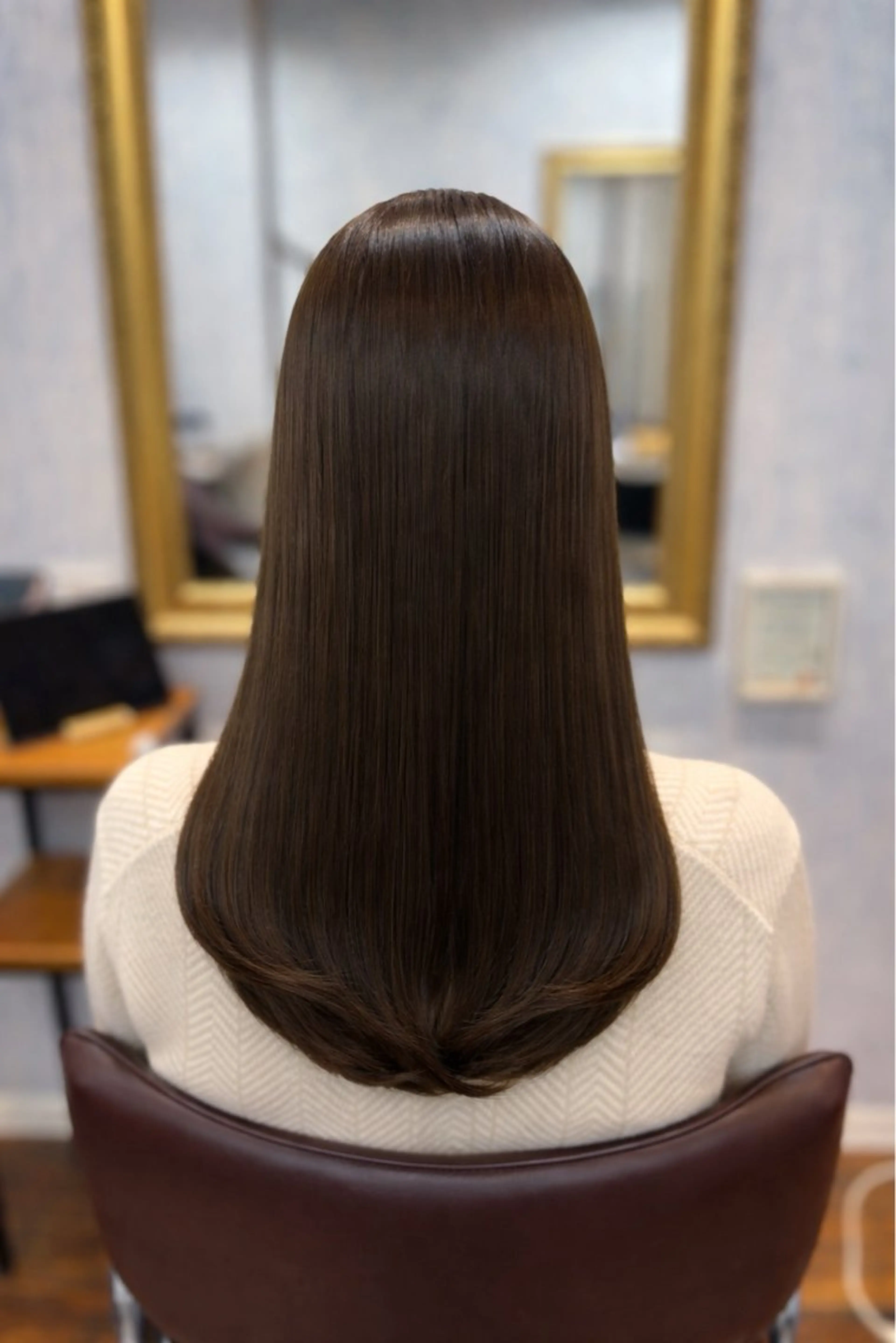 ロング カット 縮毛矯正 トリートメント ✨髪質改善特化✨ Romyリョージ✨のヘアスタイル