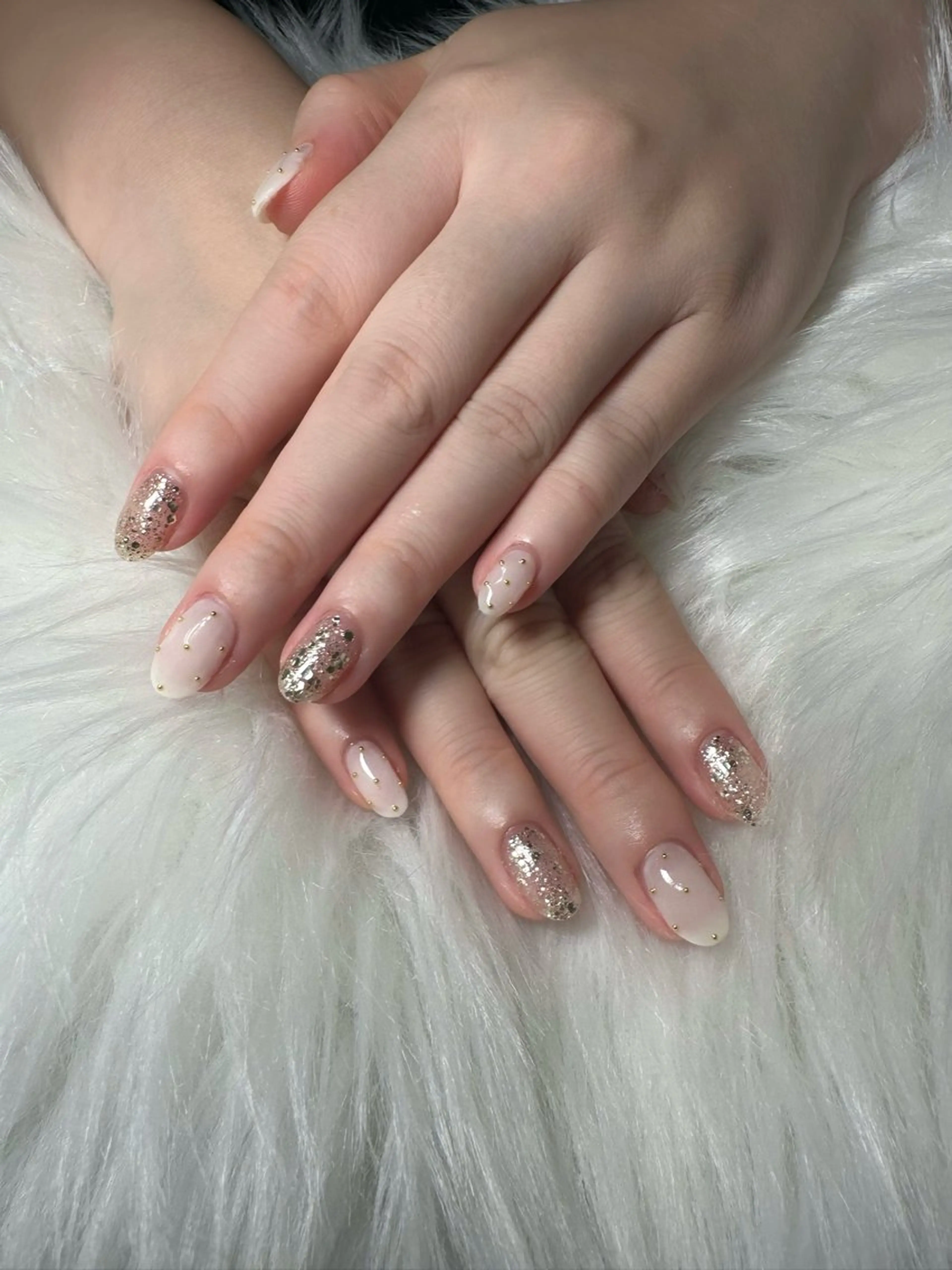 ネイル オフィスネイル シンプルネイル nail&eye pang hinaのネイルデザイン